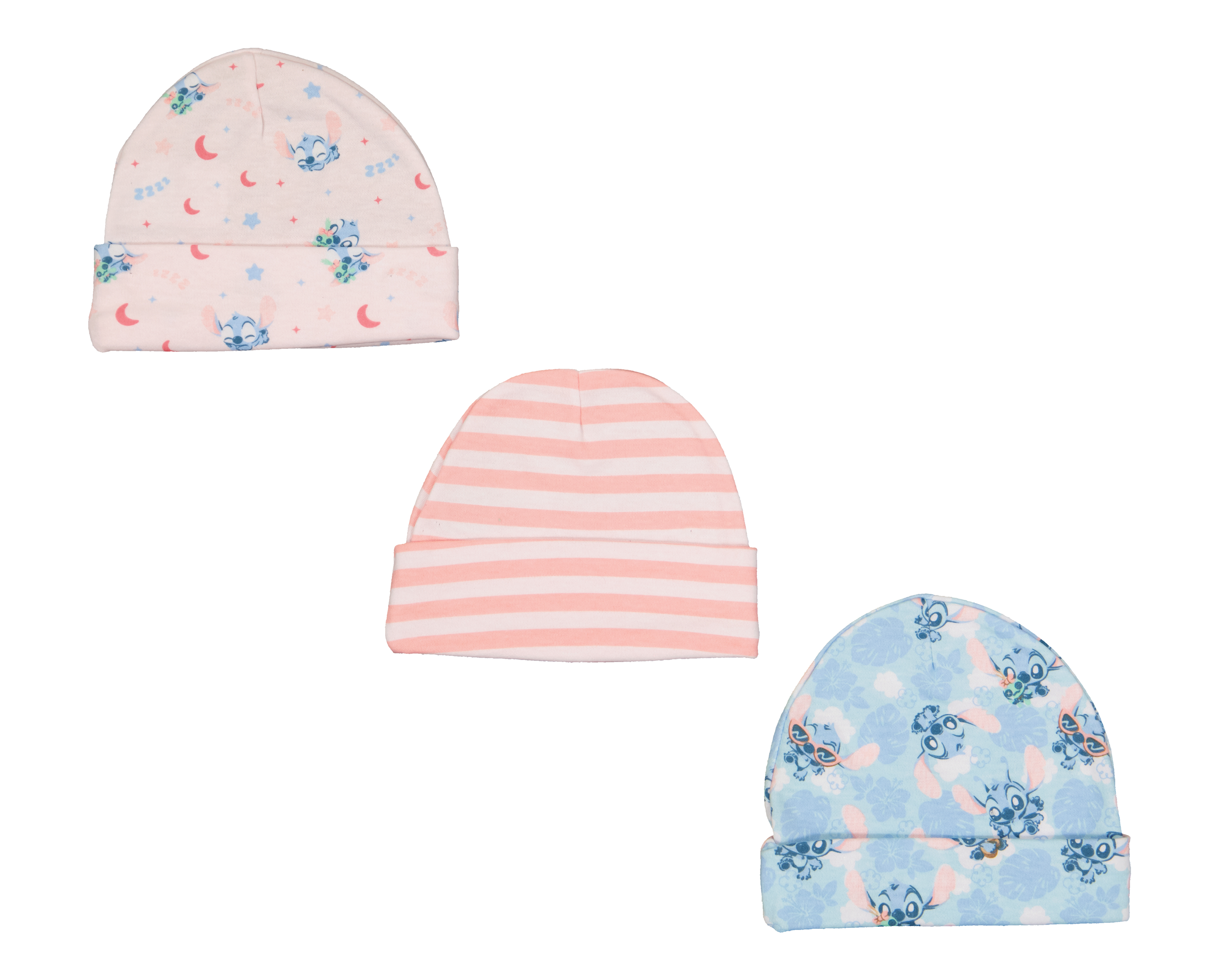 Foto 2 | Foto 2 | Gorro y Pantuflas para Bebé Niña Disney Lilo & Stitch 5 Piezas