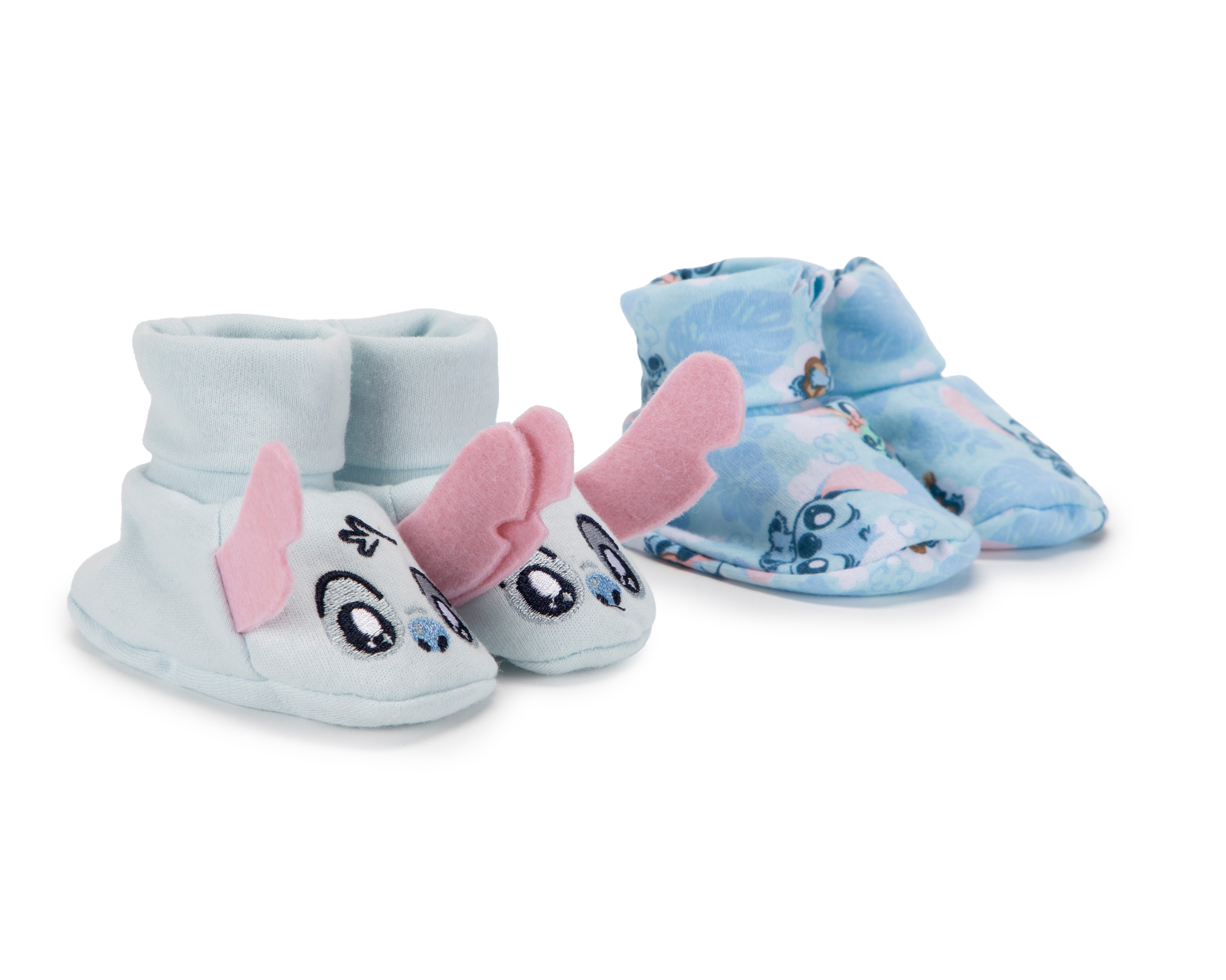 Foto 4 | Foto 4 | Gorro y Pantuflas para Bebé Niña Disney Lilo & Stitch 5 Piezas