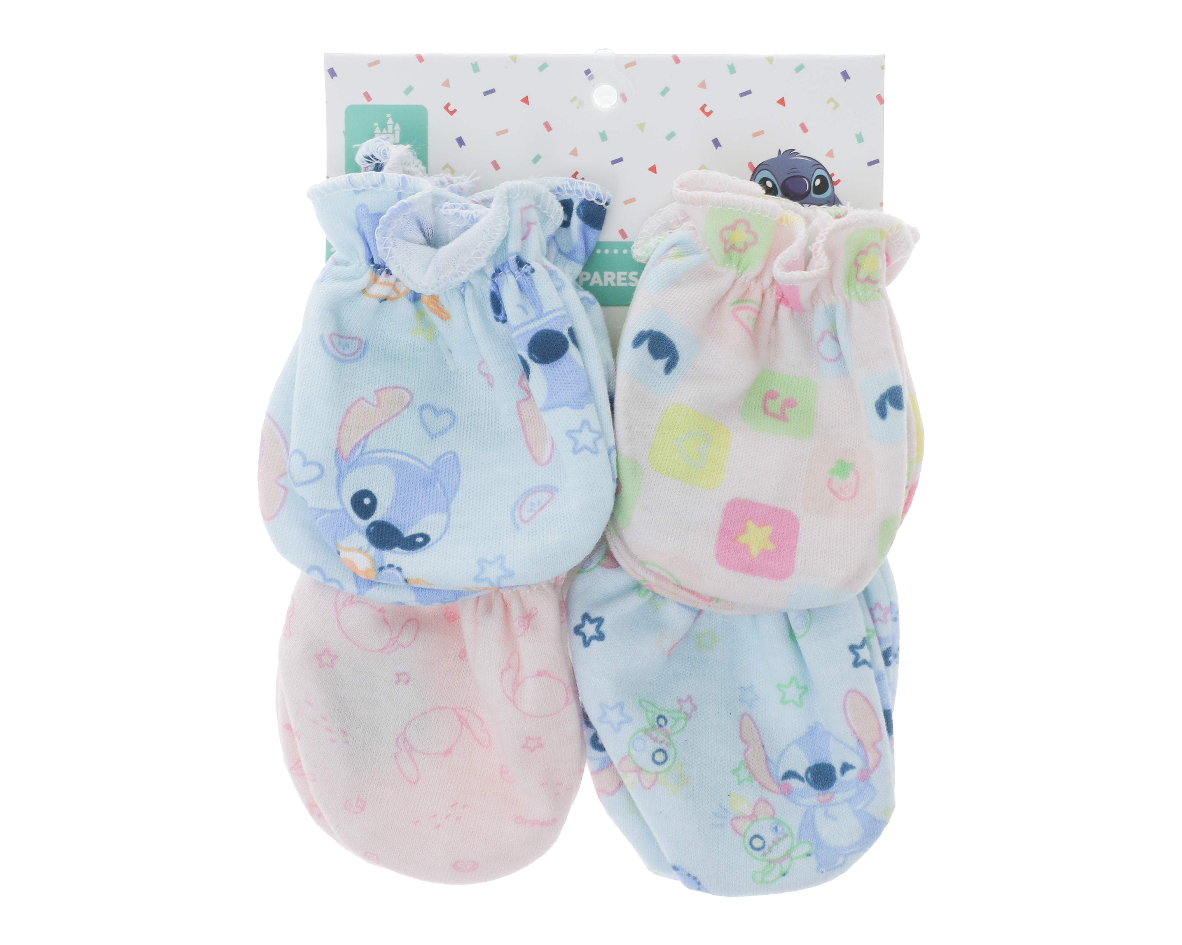 Foto 5 pulgar | Foto 4 | Guantes para Bebé Disney Lilo & Stitch 4 Pares