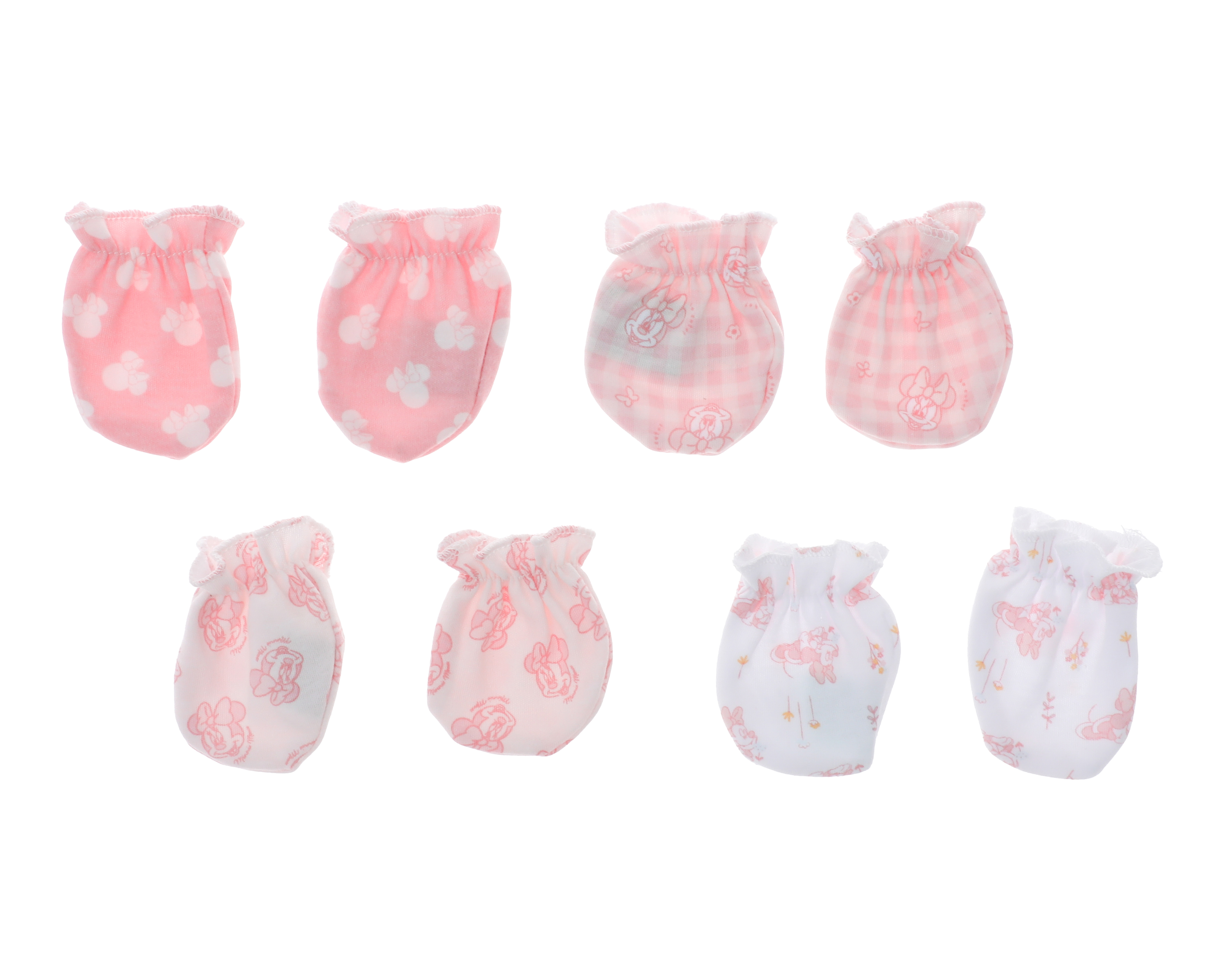 Guantes para Bebé Niña Disney Minnie Mouse 4 Pares