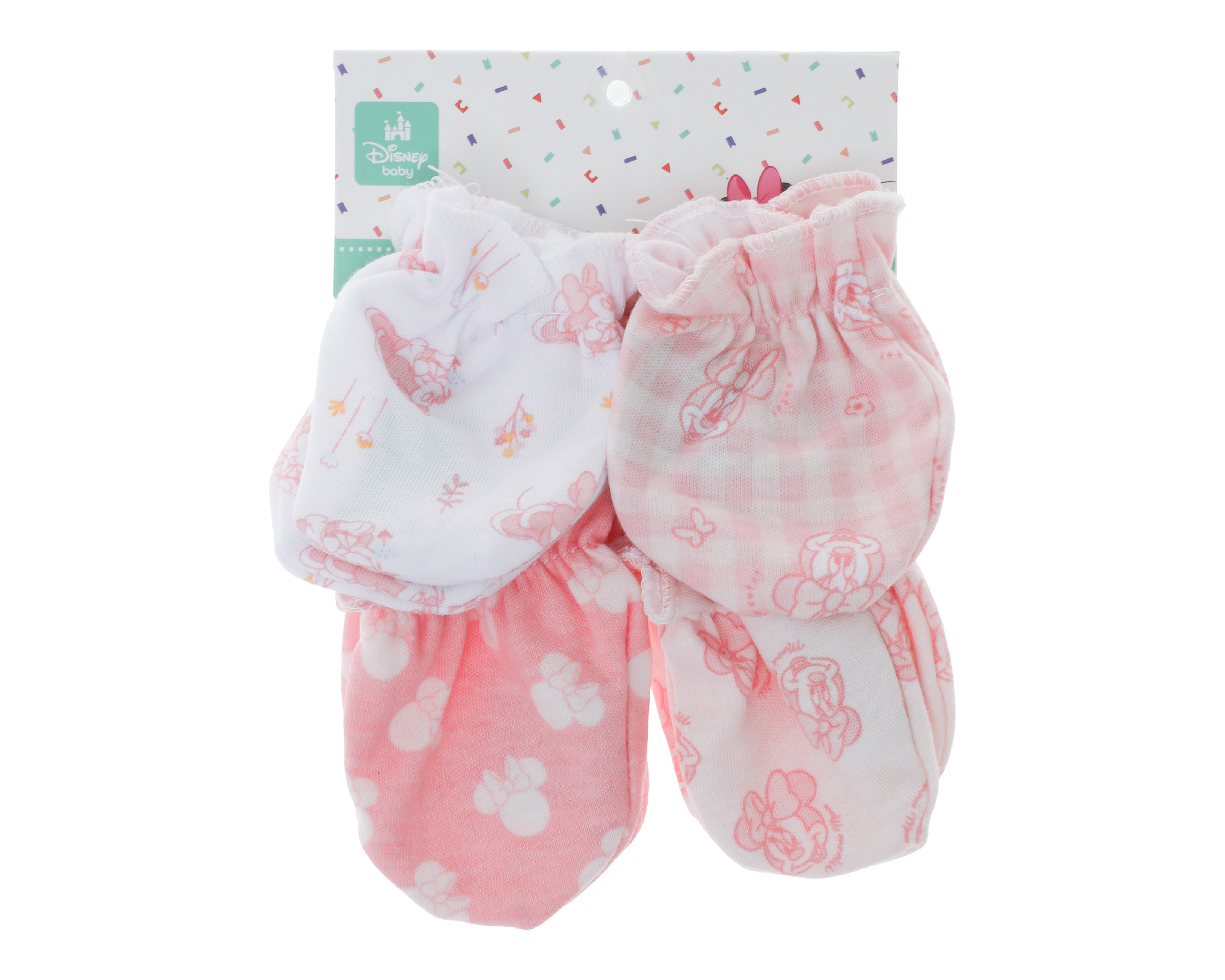 Foto 4 | Foto 4 | Guantes para Bebé Niña Disney Minnie Mouse 4 Pares