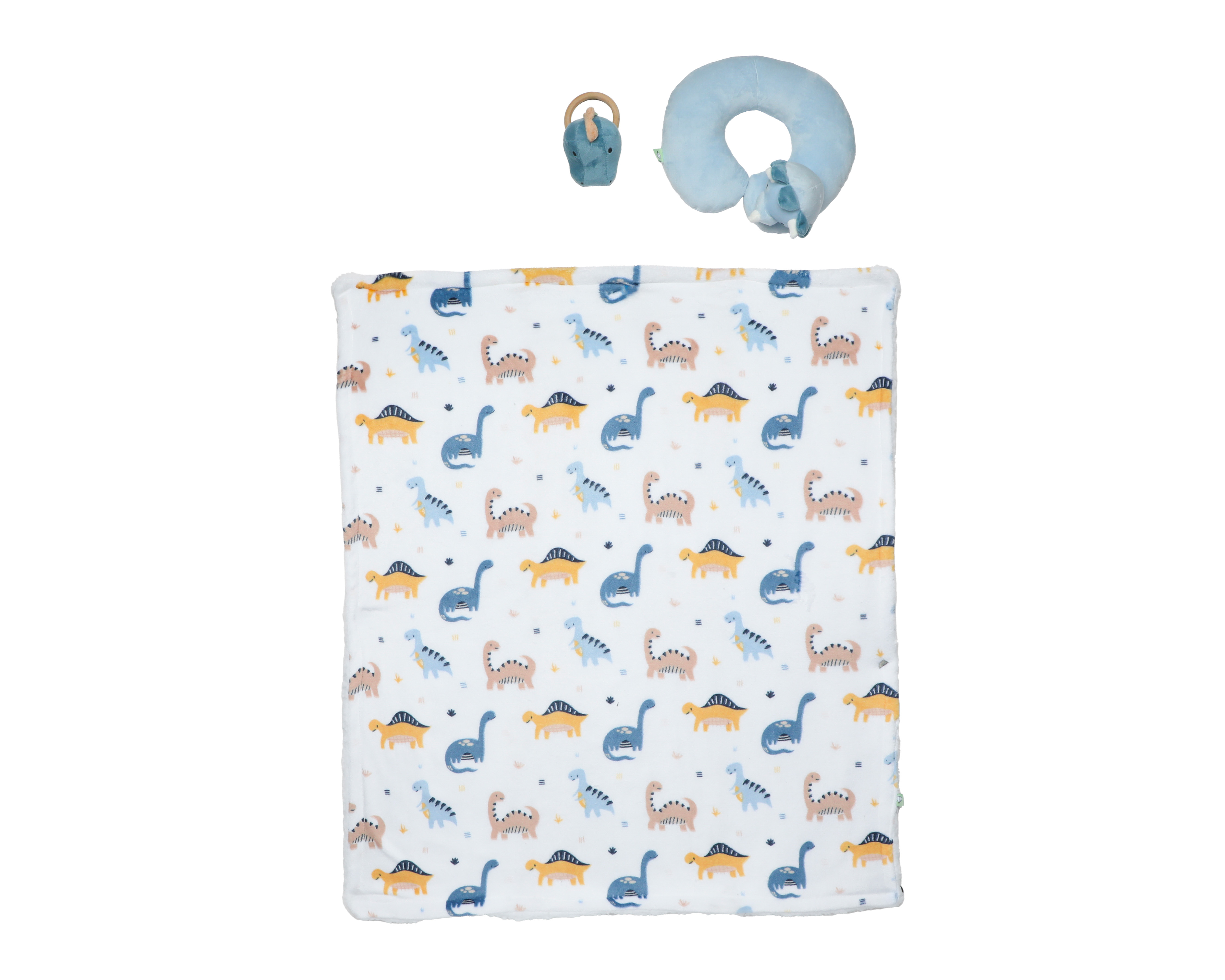 Cobertor para Bebé Baby Colors de Dinosaurios 3 Piezas