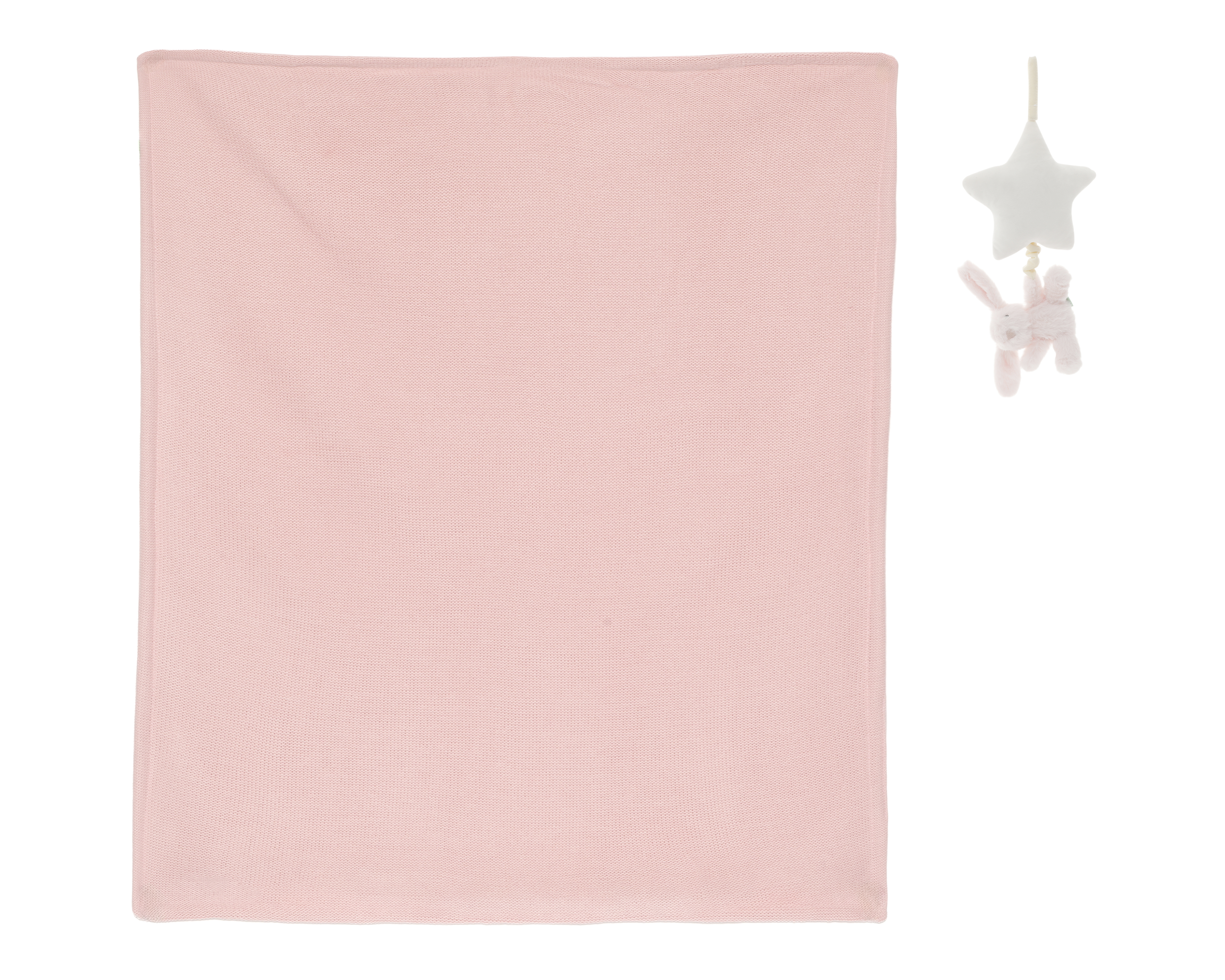 Cobertor para Bebé Baby Colors Rosa 3 Piezas