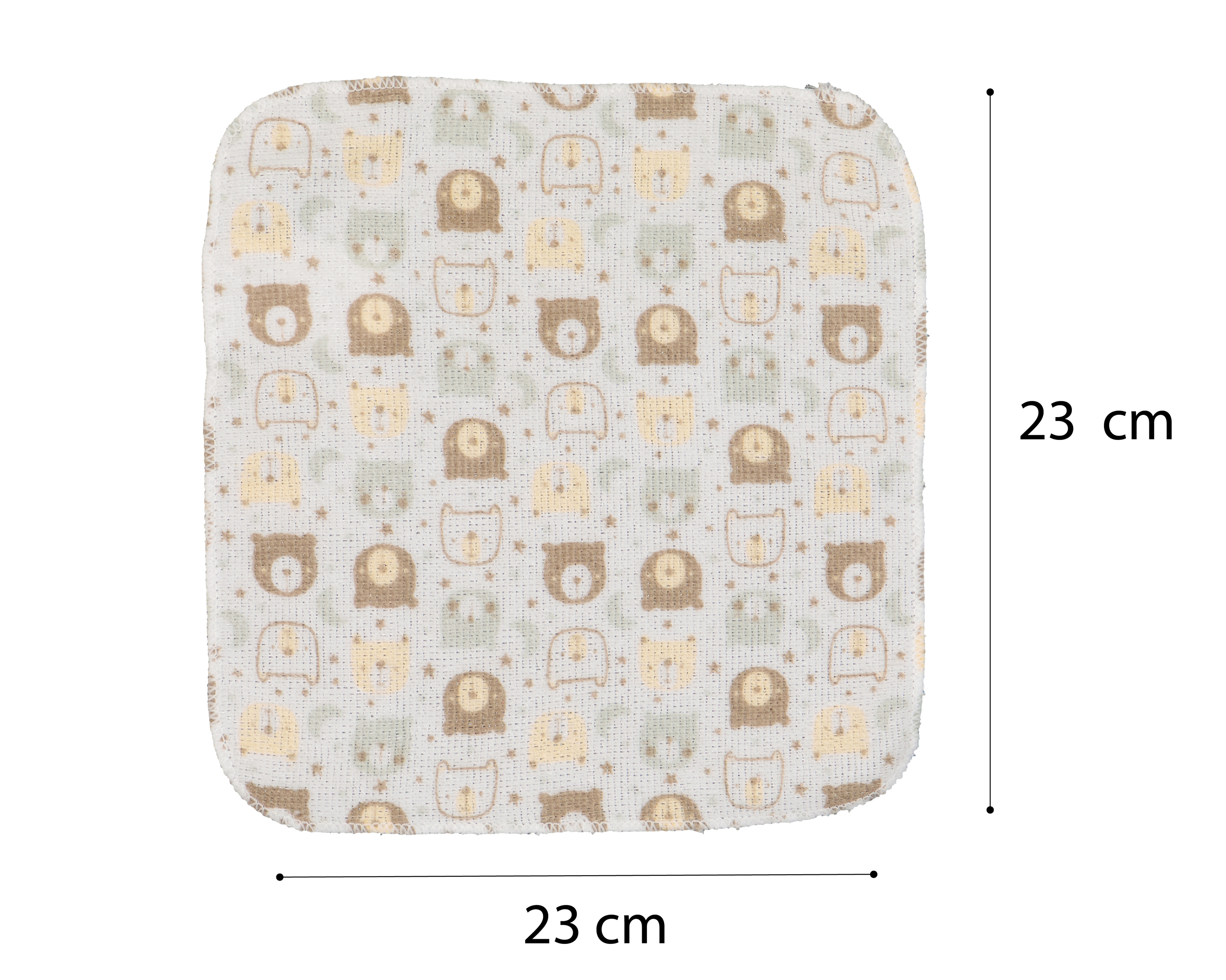 Foto 5 | Foto 5 | Toallitas Faciales para Bebé Baby Colors Estampadas y Lisas 12 Piezas