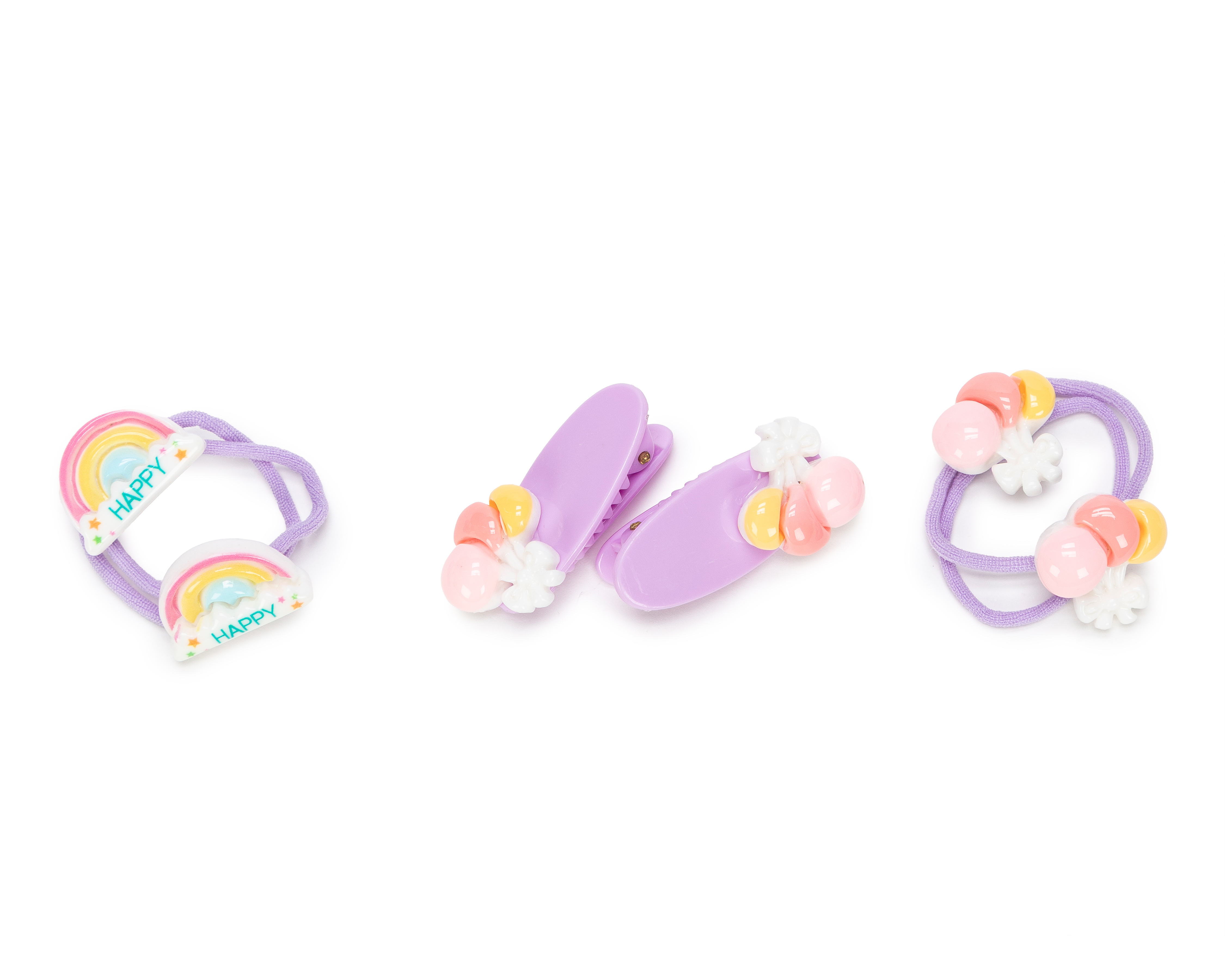 Foto 3 pulgar | Foto 2 | Lentes y Broches para Bebé Niña Baby Colors 5 Piezas