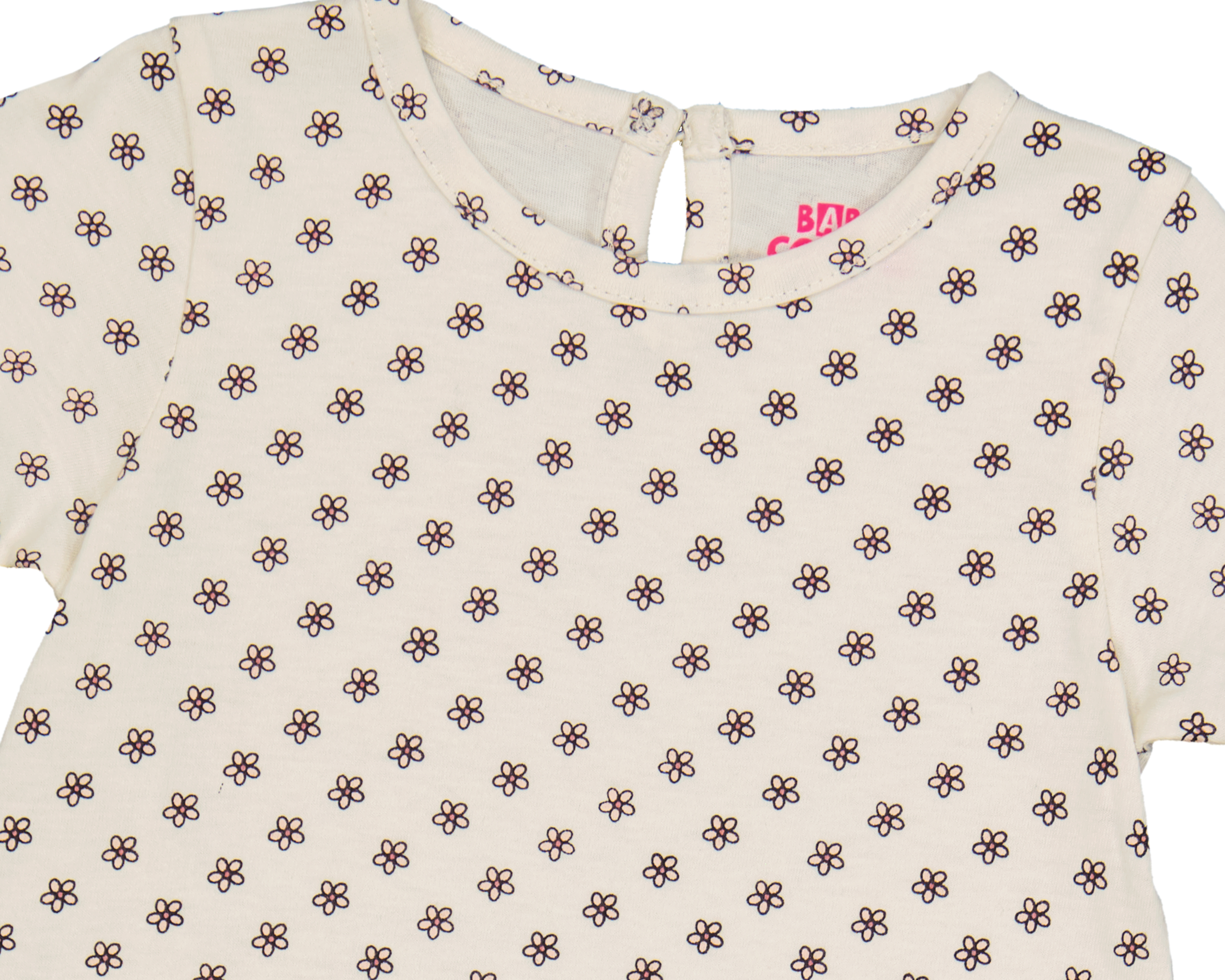 Foto 4 | Foto 4 | Playera para Bebé Niña Baby Colors de Algodón Manga Corta 2 Piezas