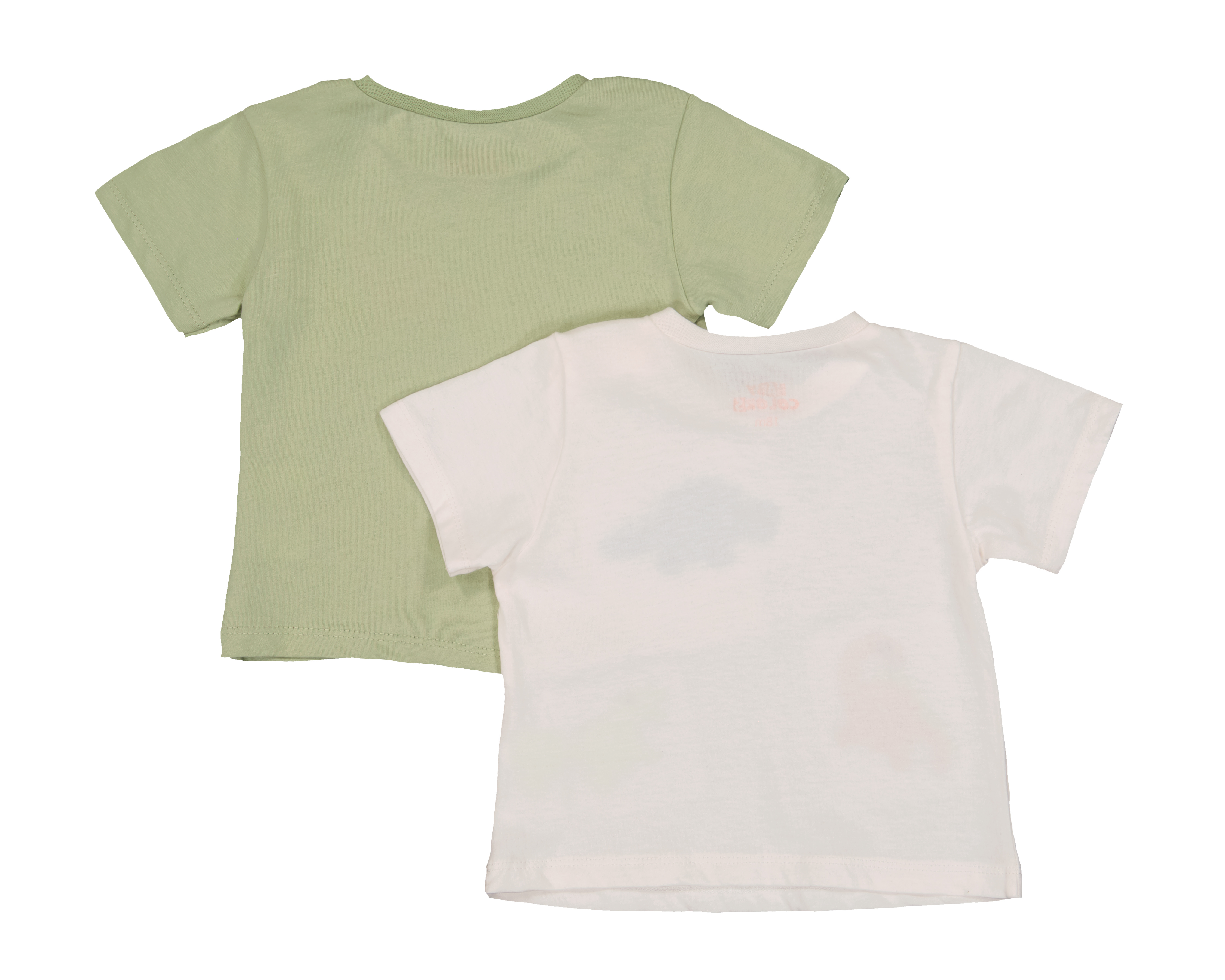 Foto 2 | Foto 2 | Playera para Bebé Niño Baby Colors de Algodón con Bordados 2 Piezas