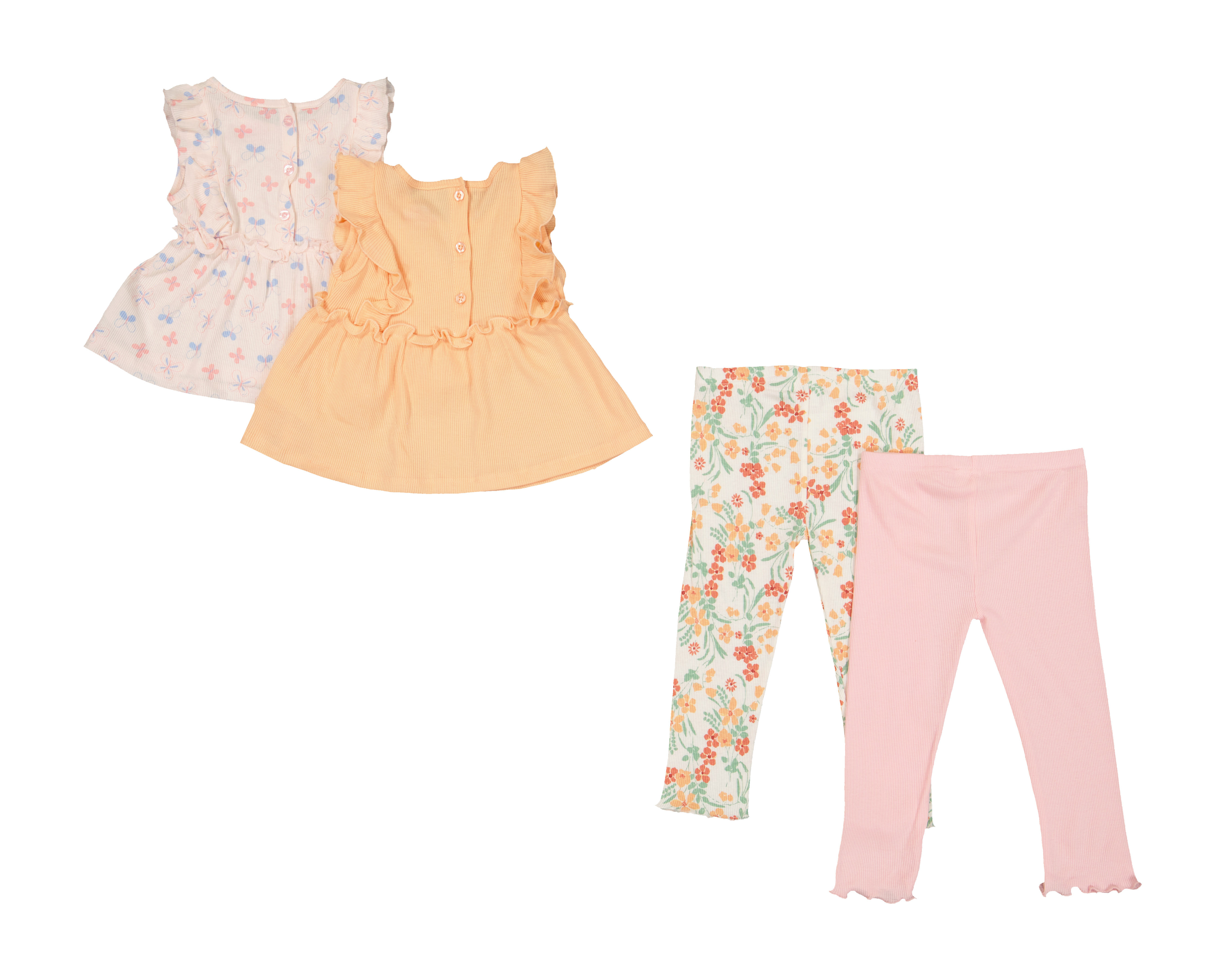 Foto 2 | Foto 2 | Conjunto para Bebé Niña Baby Colors 4 Piezas