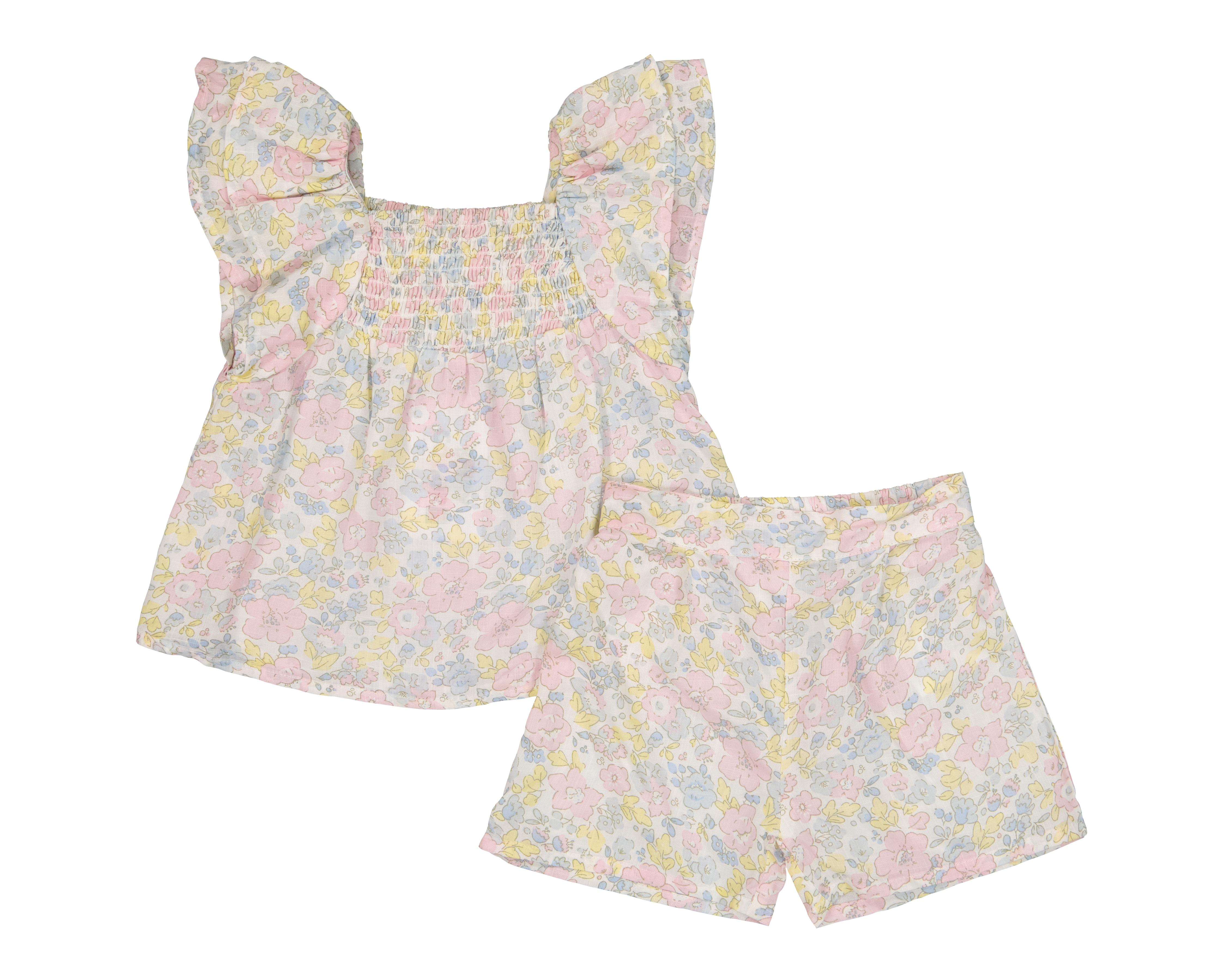 Blusa y Short Baby Color para Bebé Niña