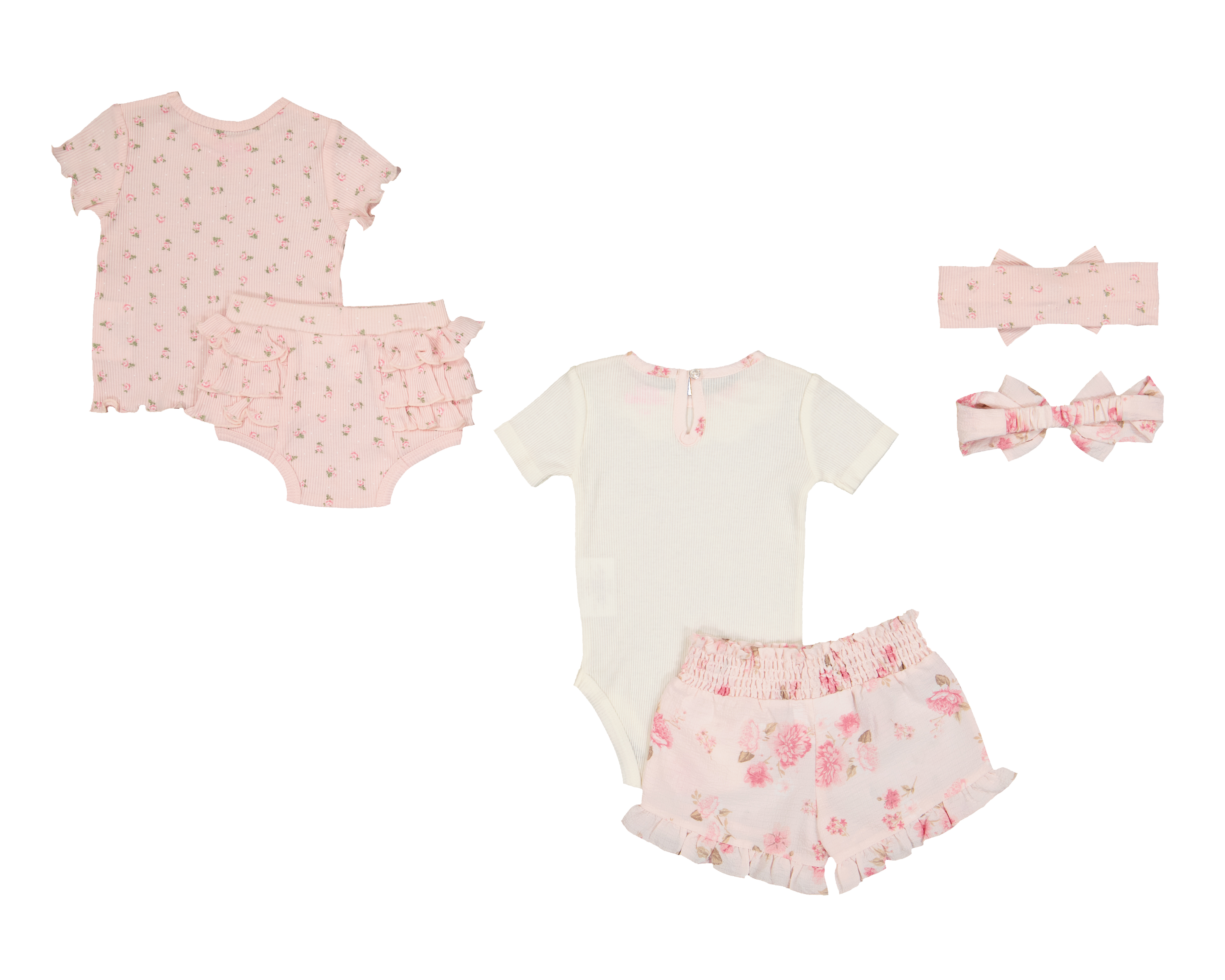 Foto 3 pulgar | Foto 2 | Conjunto para Bebé Niña Baby Colors 6 Piezas