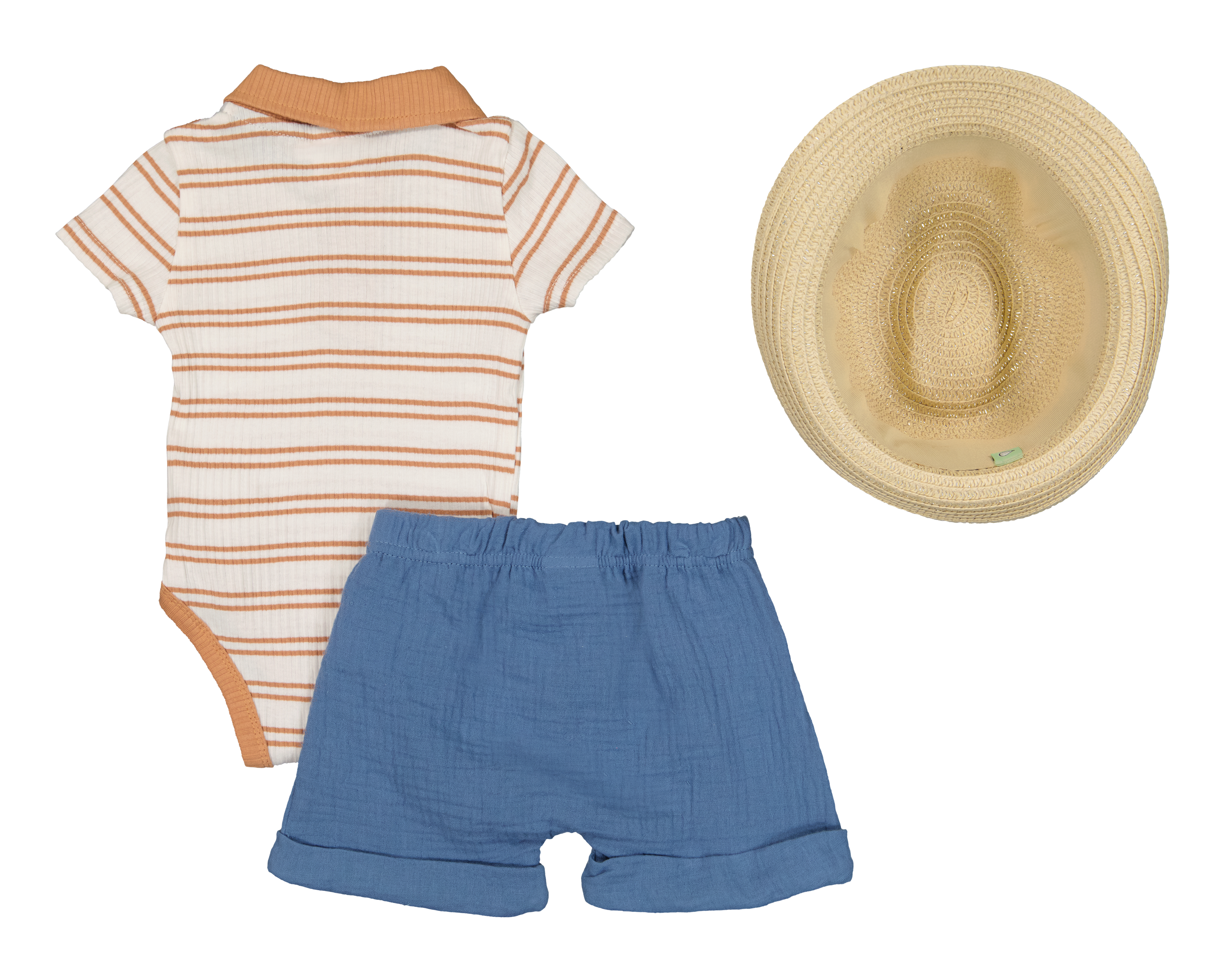 Foto 2 | Foto 2 | Conjunto de Algodón para Bebé Niño Baby Colors 3 Piezas