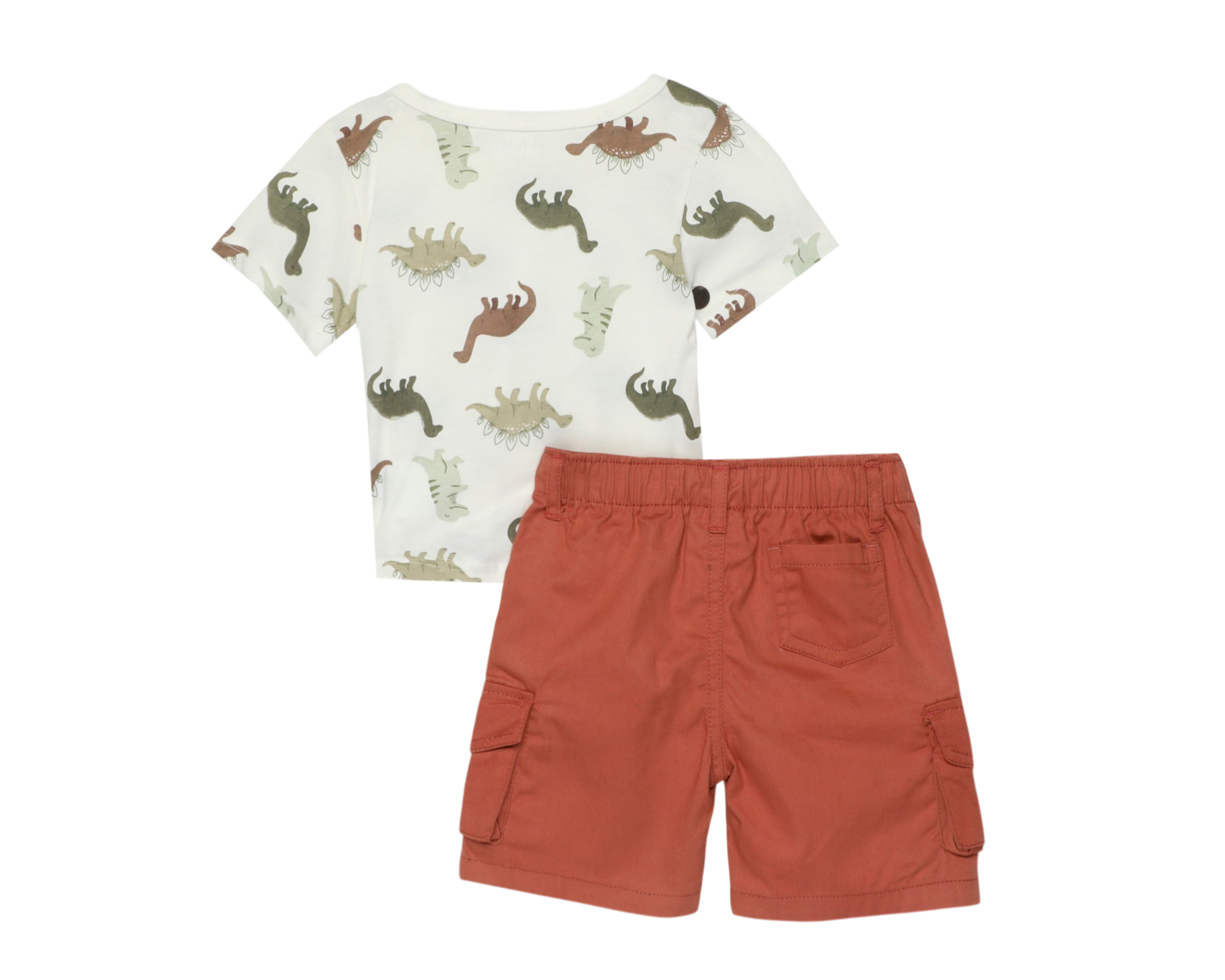 Foto 2 | Foto 2 | Short y Playera de Algodón Baby Colors para Bebé Niño