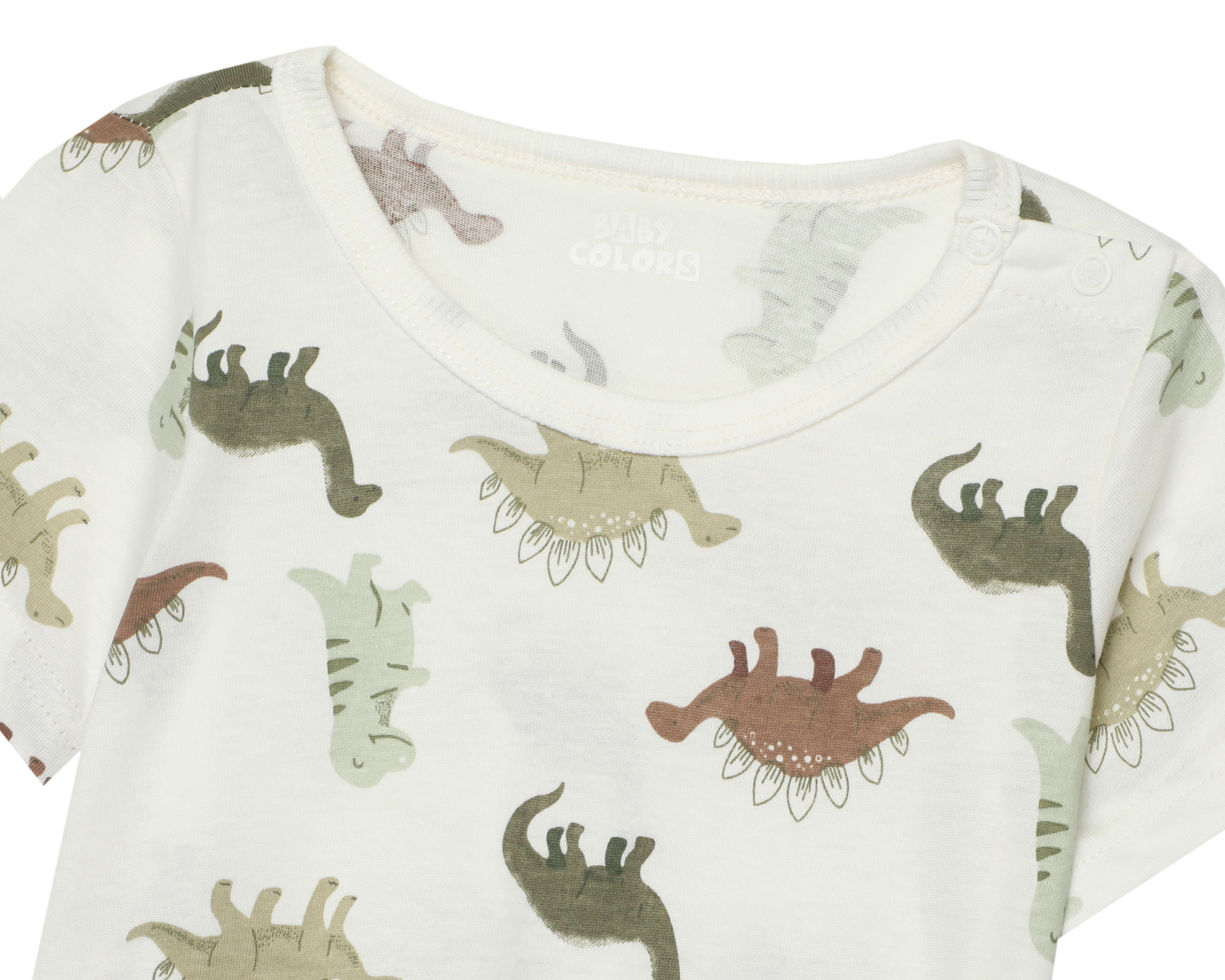 Foto 4 pulgar | Foto 3 | Short y Playera de Algodón Baby Colors para Bebé Niño