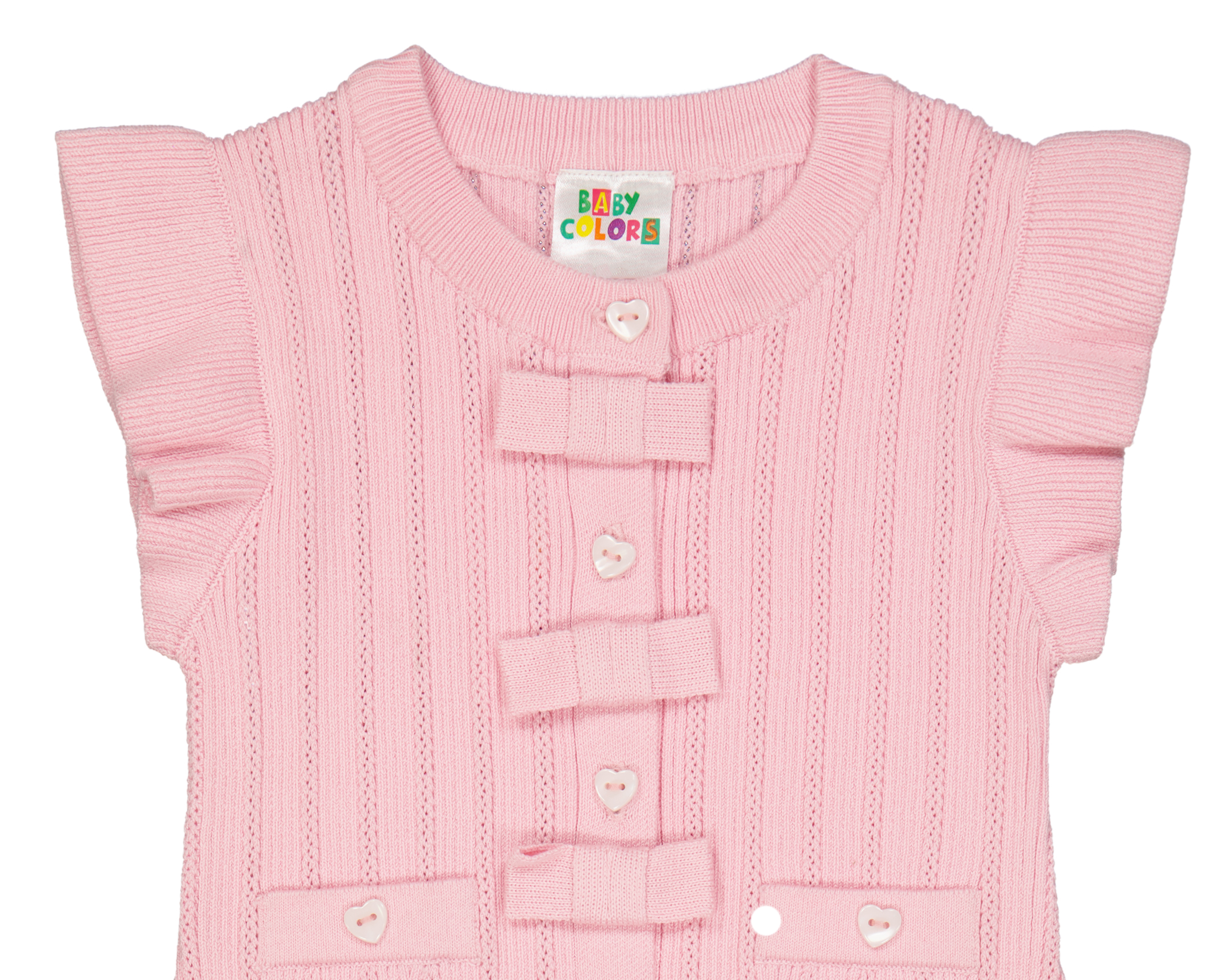 Foto 3 | Foto 3 | Jumper para Bebé Niña Baby Colors de Algodón Rosa