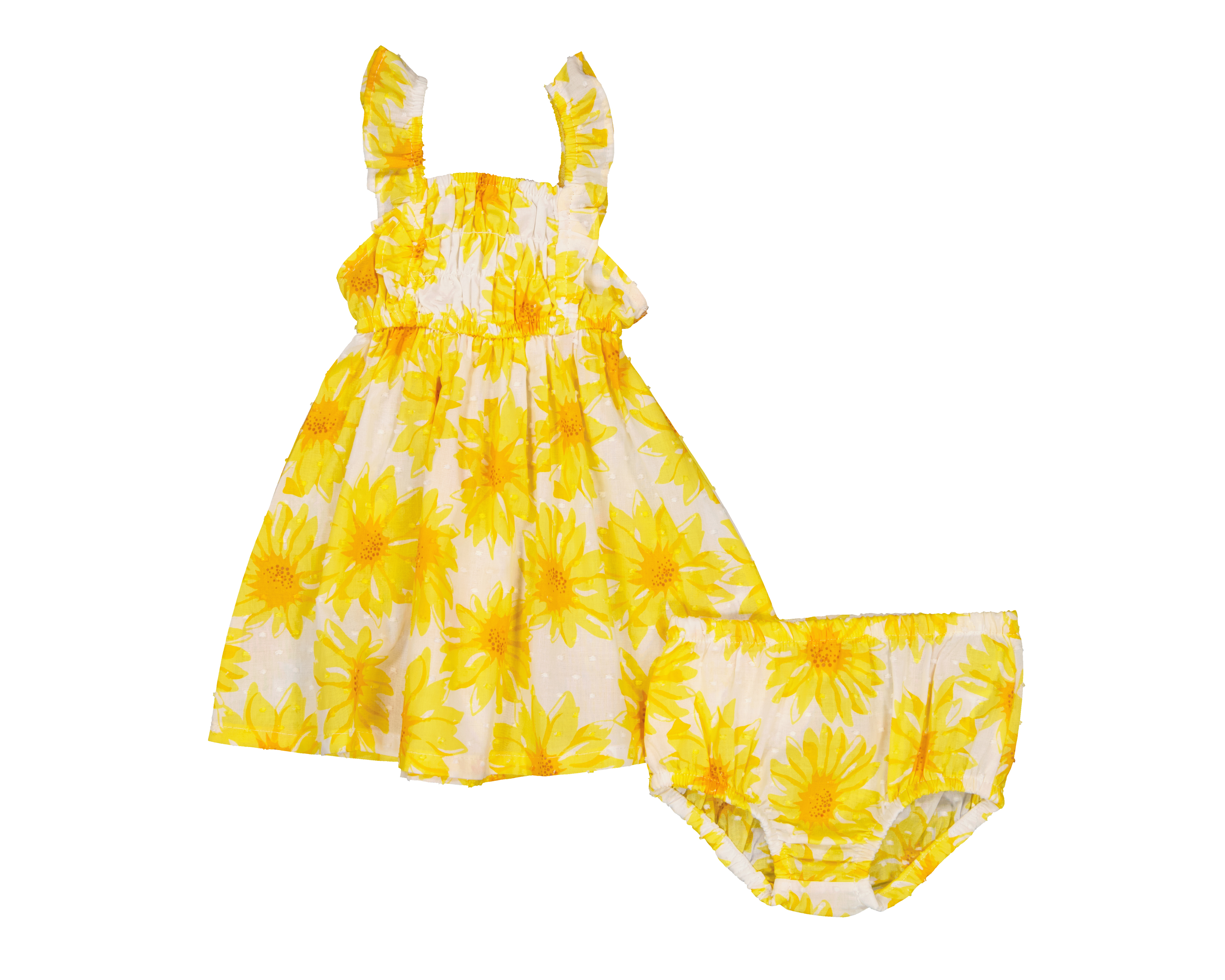 Vestido para Bebé Niña Baby Colors de Algodón con Calzón