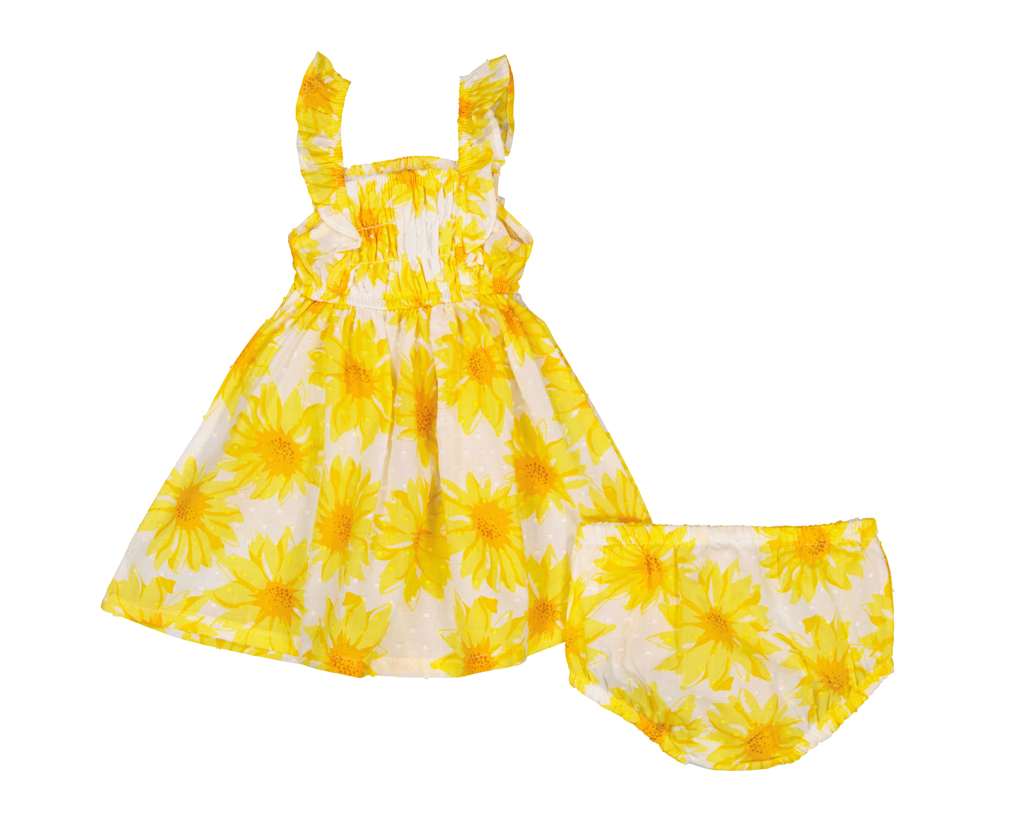 Foto 2 | Foto 2 | Vestido para Bebé Niña Baby Colors de Algodón con Calzón