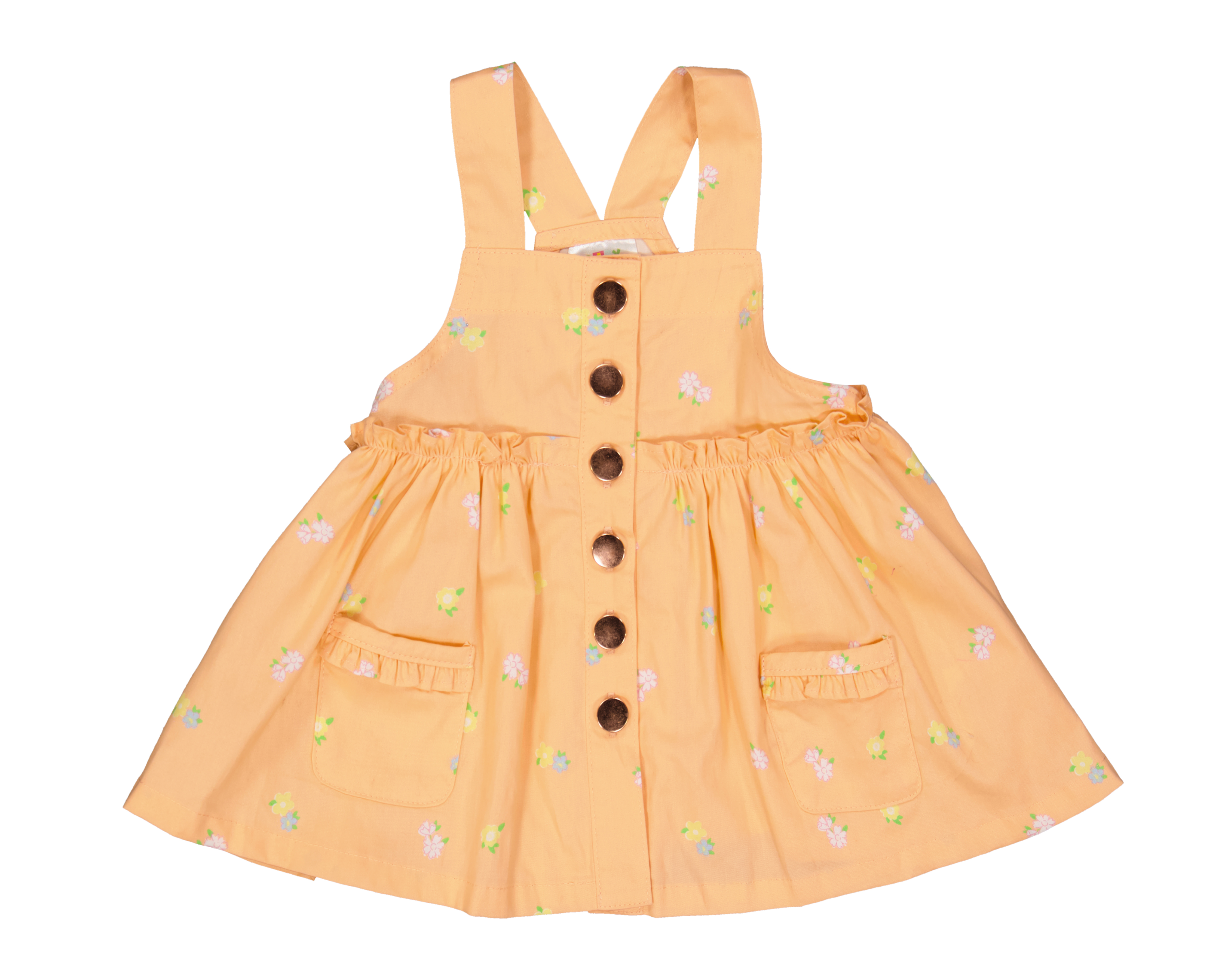 Foto 5 pulgar | Foto 4 | Vestido y Pañalero de Algodón para Bebé Niña Baby Colors