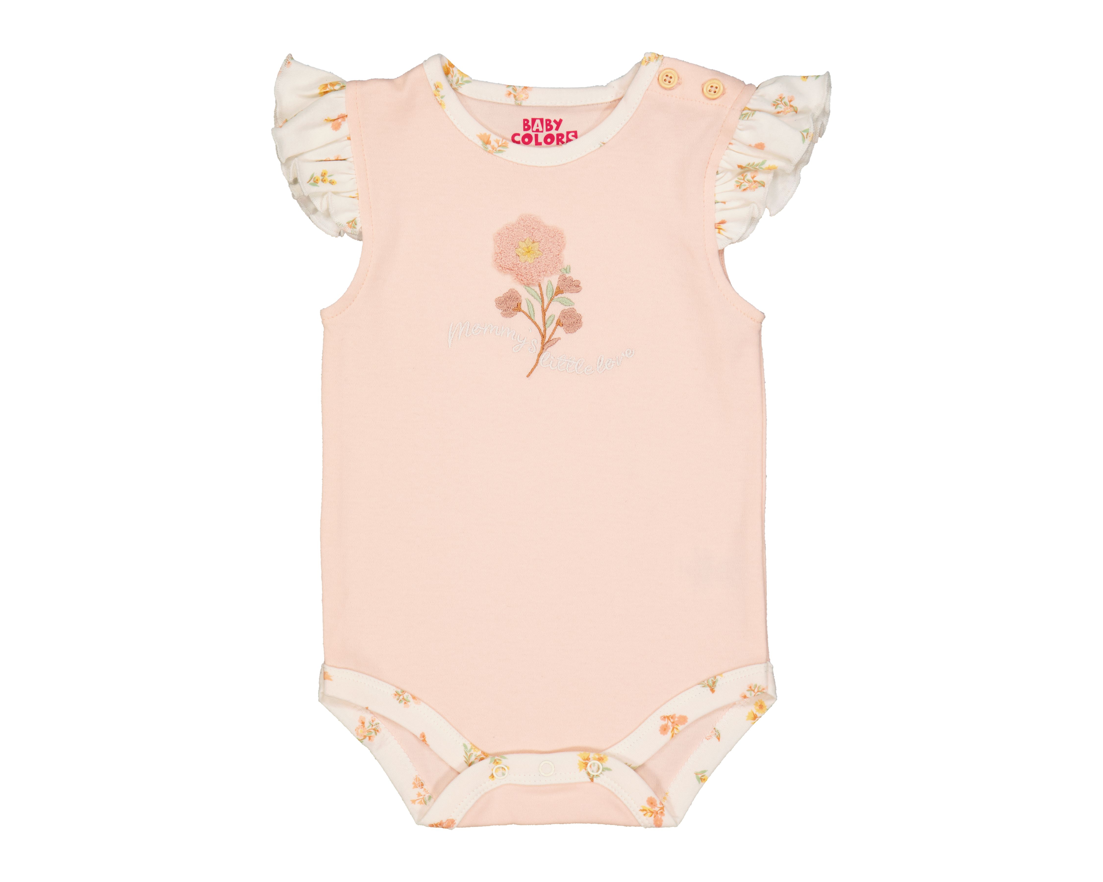 Foto 3 | Foto 3 | Conjunto de Algodón para Bebé Niña Baby Colors 3 Piezas