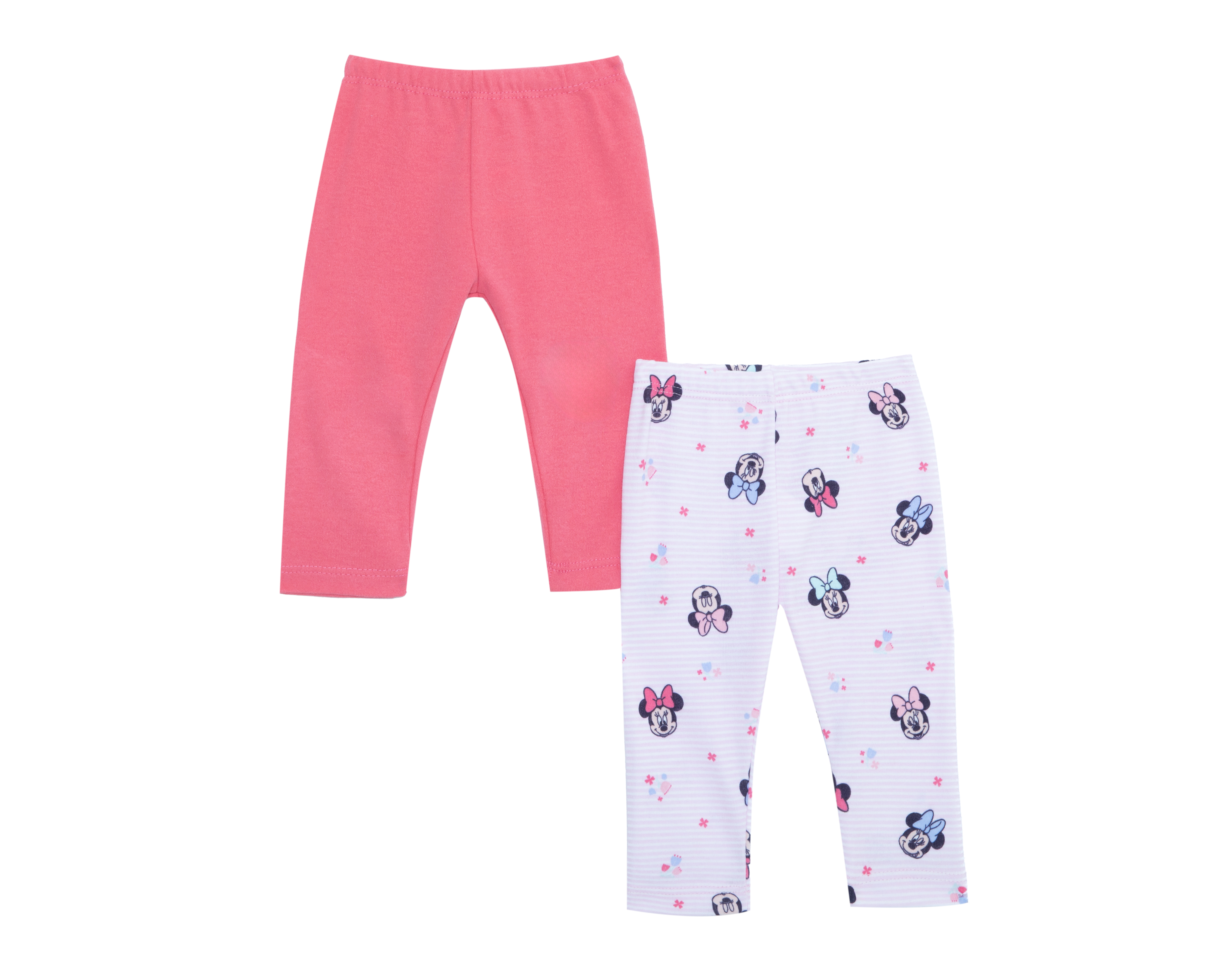 Foto 3 pulgar | Foto 2 | Pantalón para Bebé Niña Disney Minnie Mouse 2 Piezas