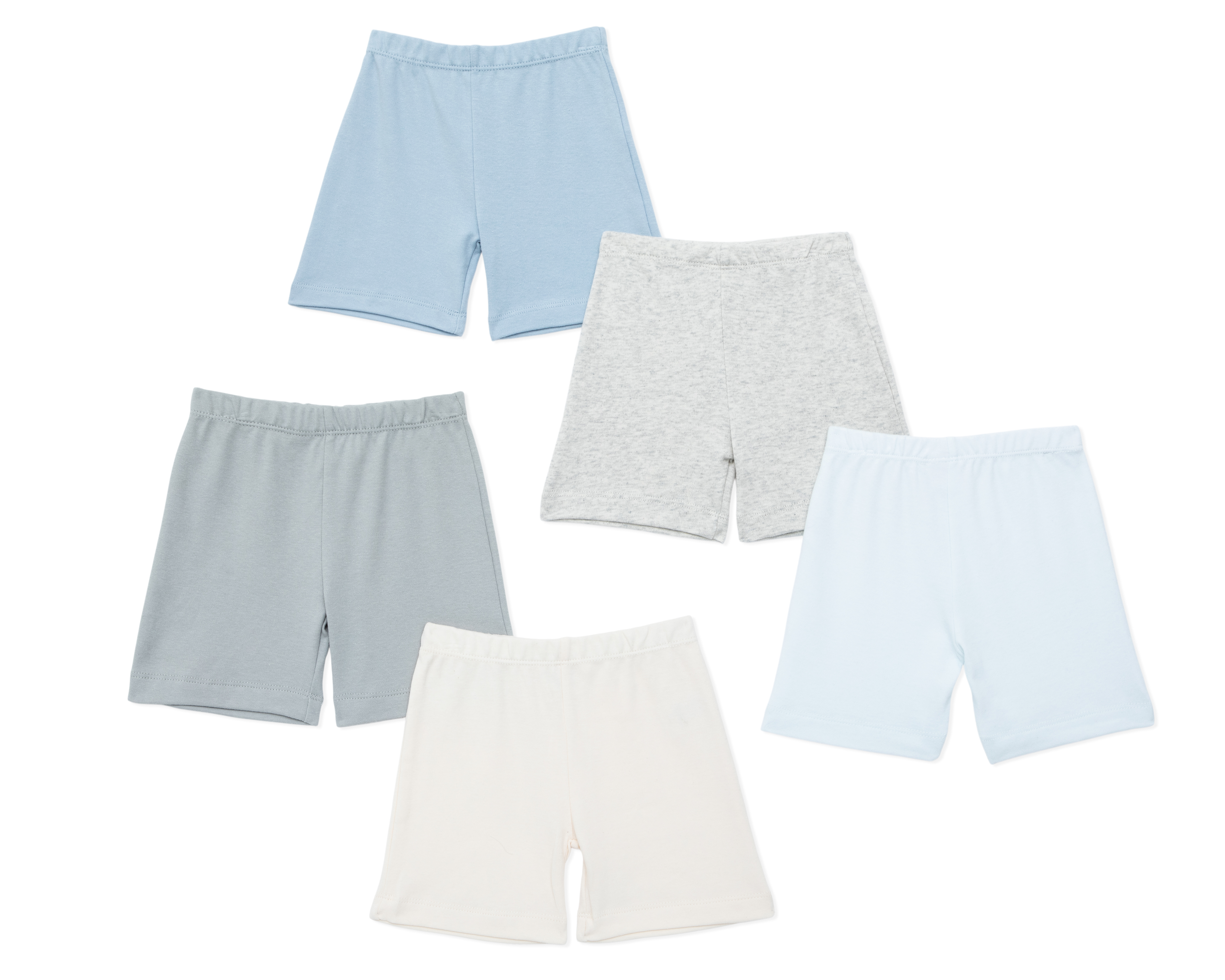 Foto 3 pulgar | Foto 2 | Short para Bebé Niño Baby Colors de Algodón 5 Piezas