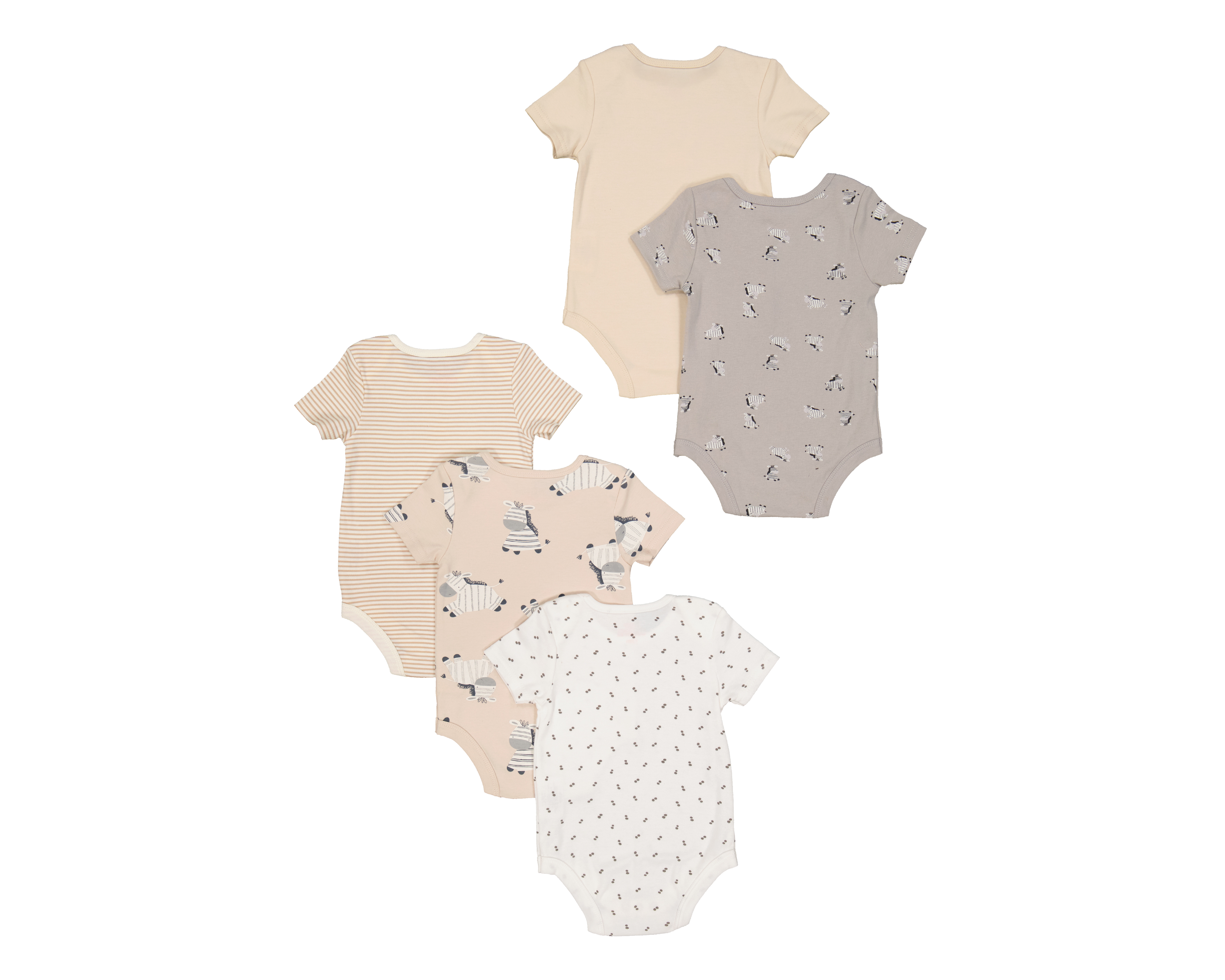 Foto 3 pulgar | Foto 2 | Pañalero para Bebé Niño Baby Colors de Algodón 5 Piezas