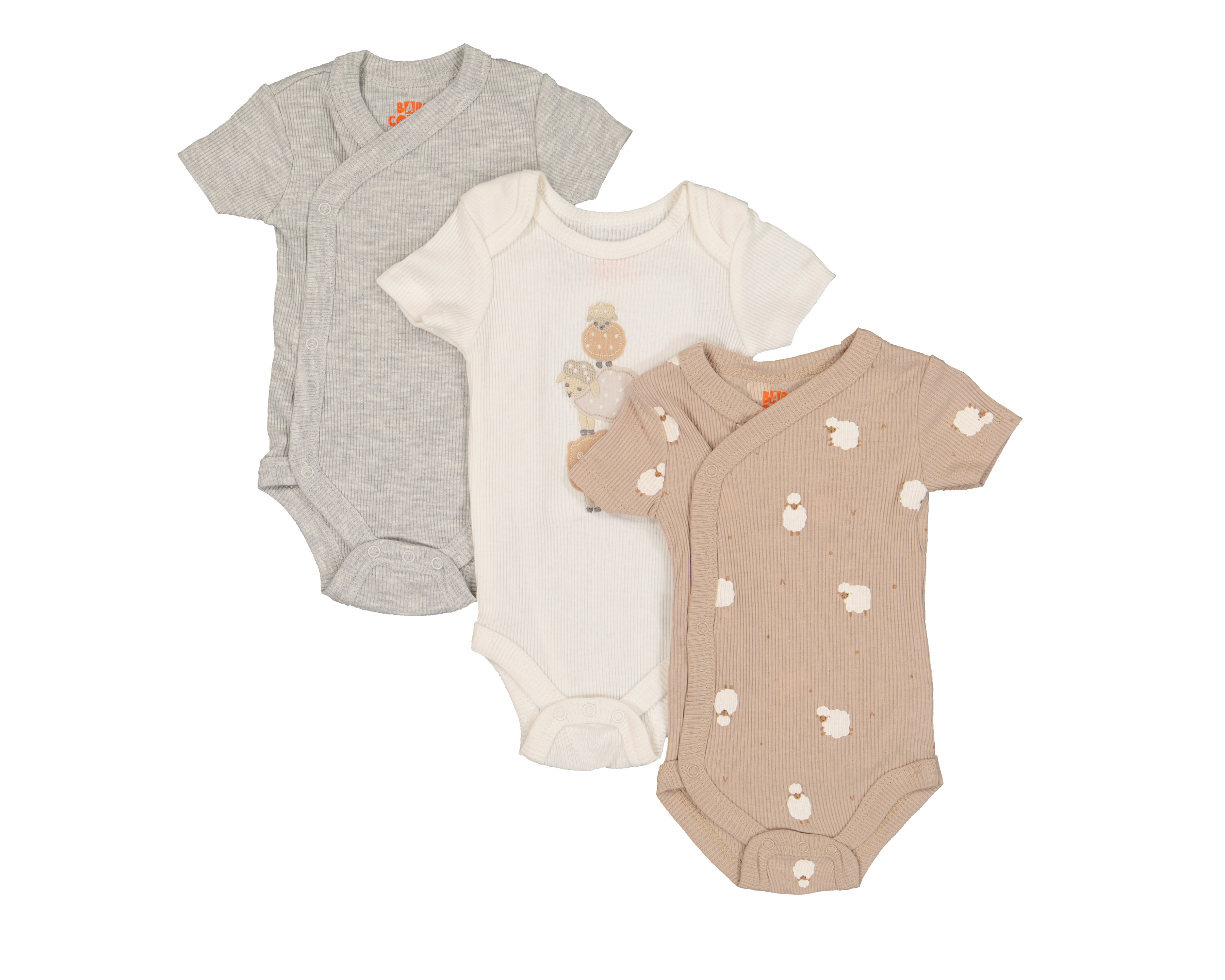 Pañalero para Bebé Niño Baby Colors de Algodón 3 Piezas