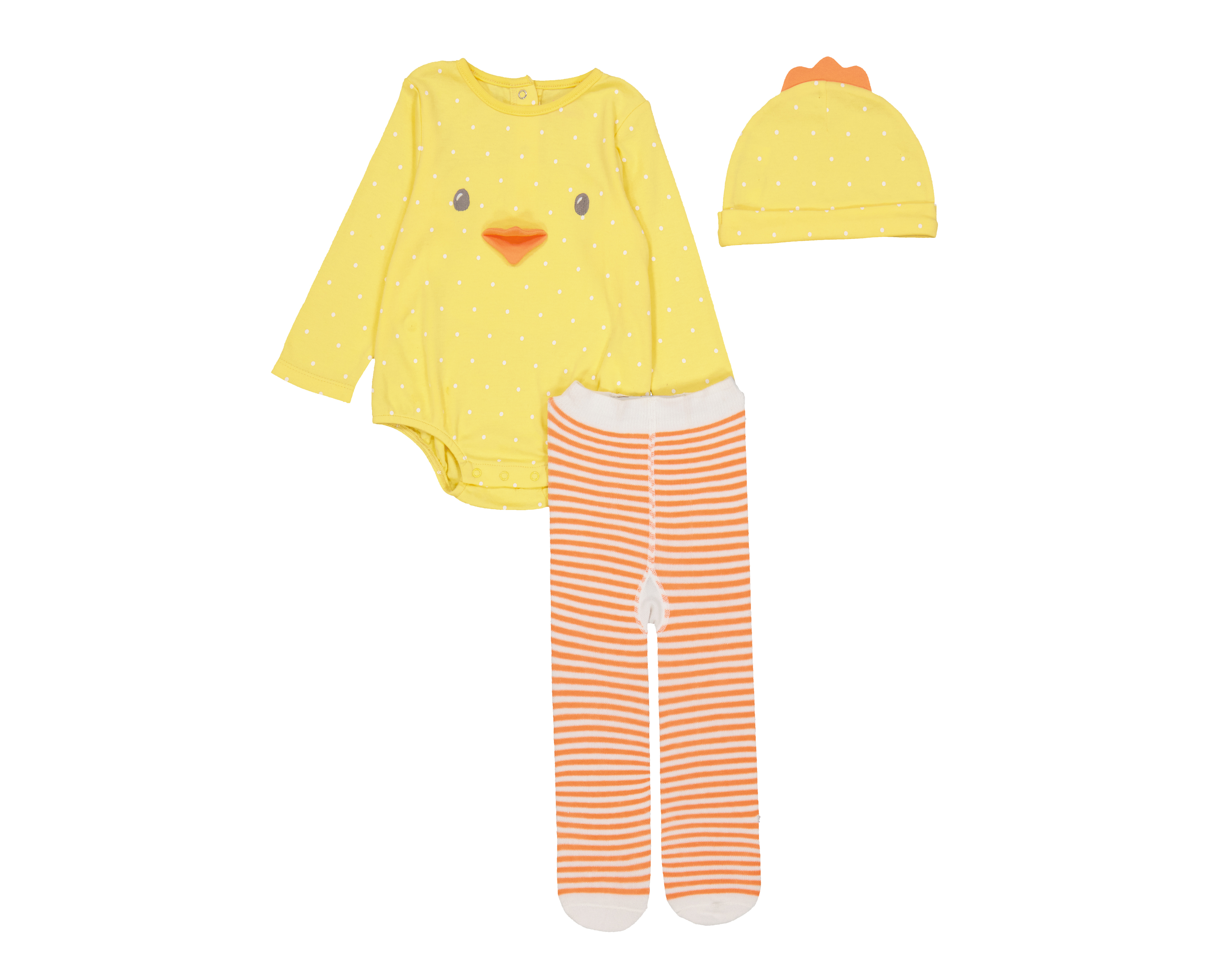 Foto 2 pulgar | Foto 1 | Conjunto de Algodón para Bebé Baby Colors 3 Piezas