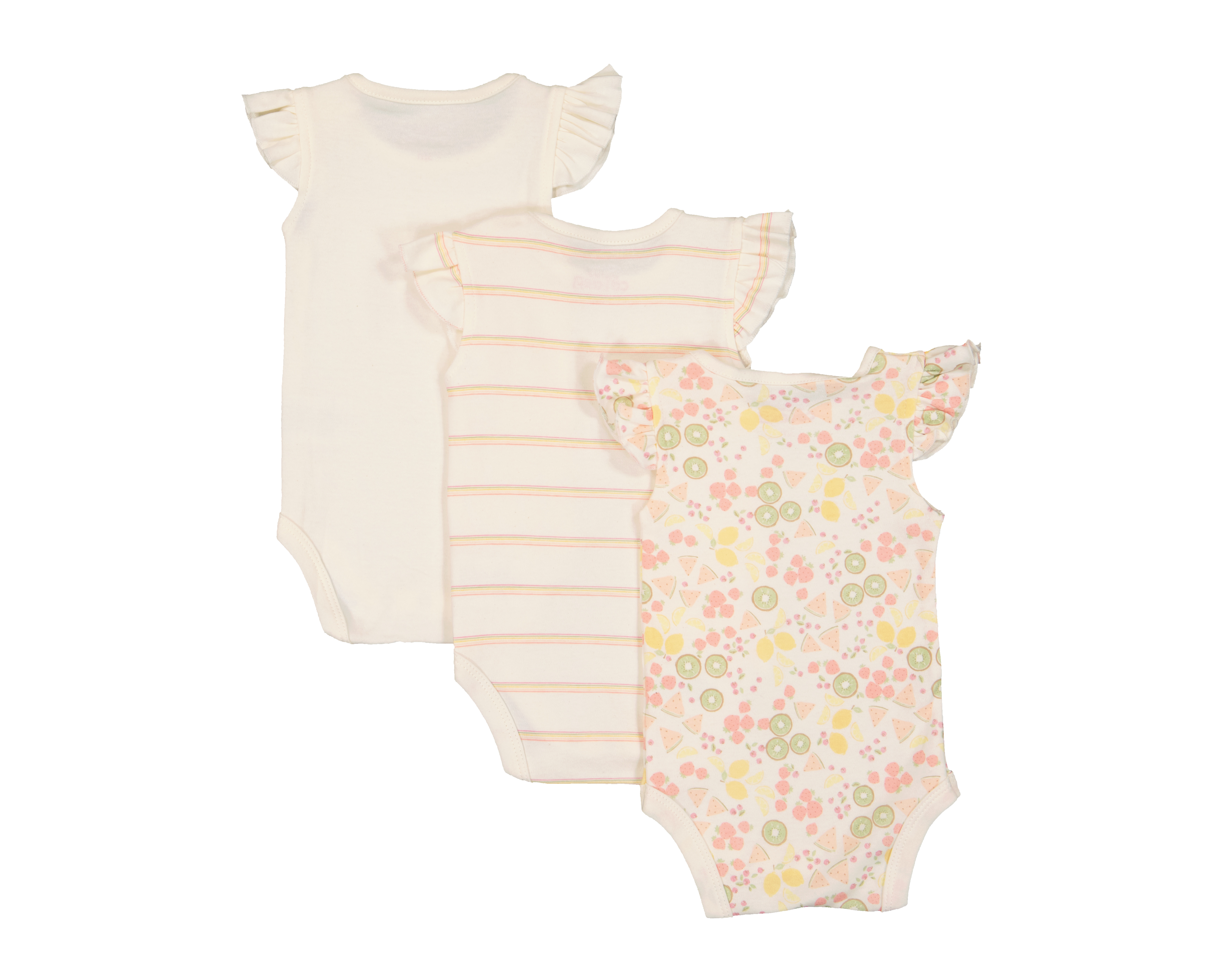 Foto 3 pulgar | Foto 2 | Pañalero para Bebé Niña Baby Colors de Algodón 3 Piezas