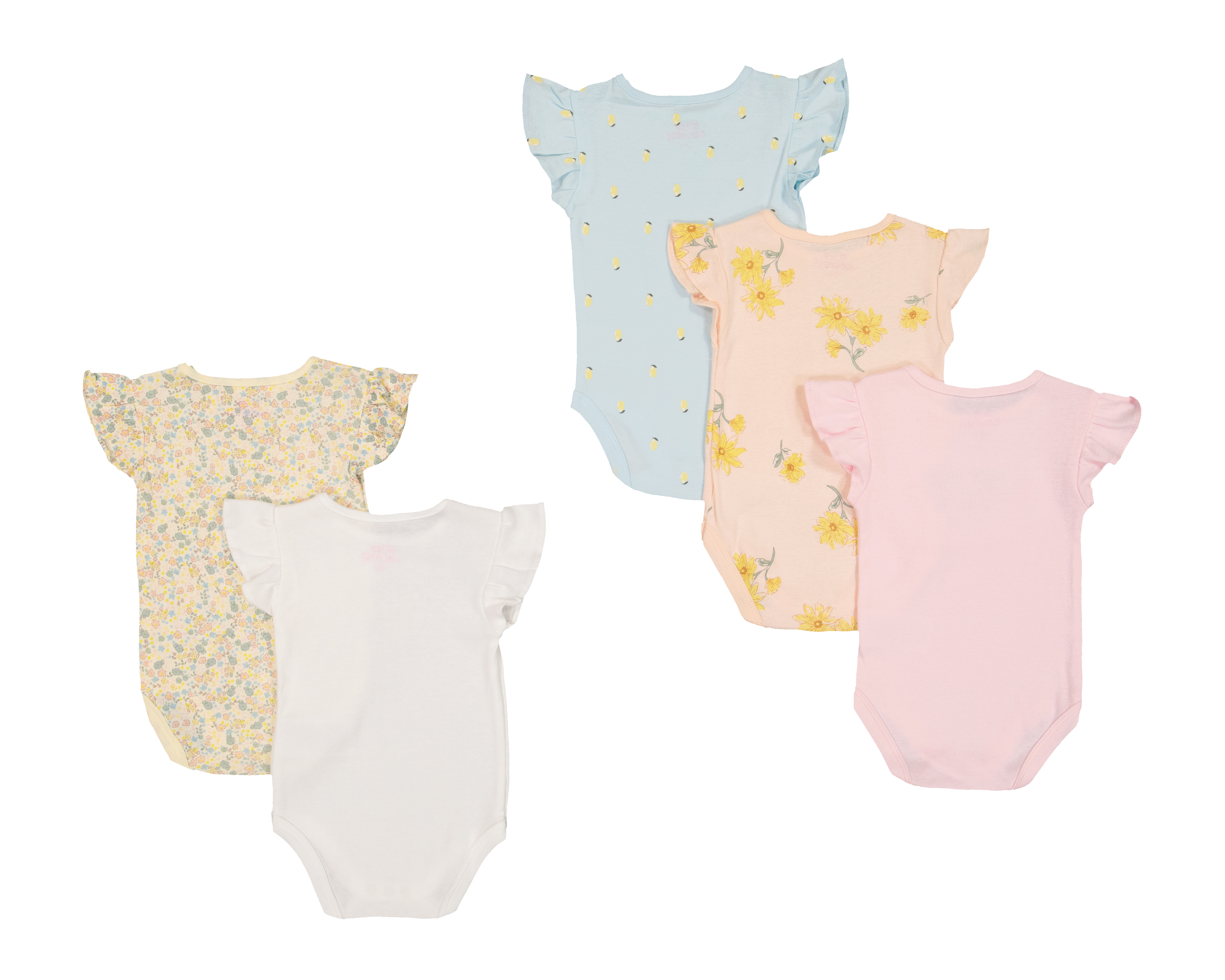 Foto 2 | Foto 2 | Pañalero para Bebé Niña Baby Colors de Algodón Estampado 5 Piezas