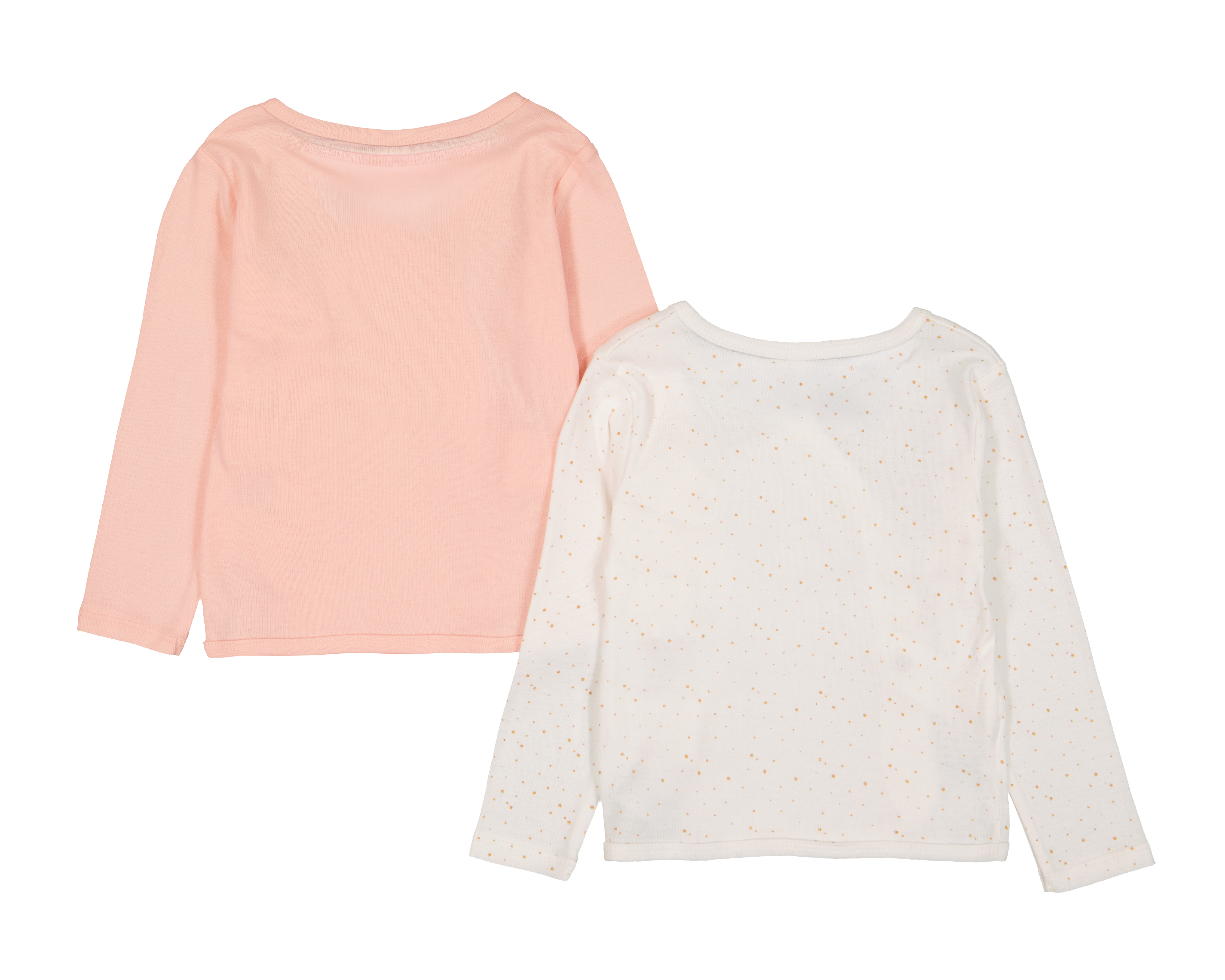 Foto 2 | Foto 2 | Playera para Bebé Niña Baby Colors de Algodón 2 Piezas