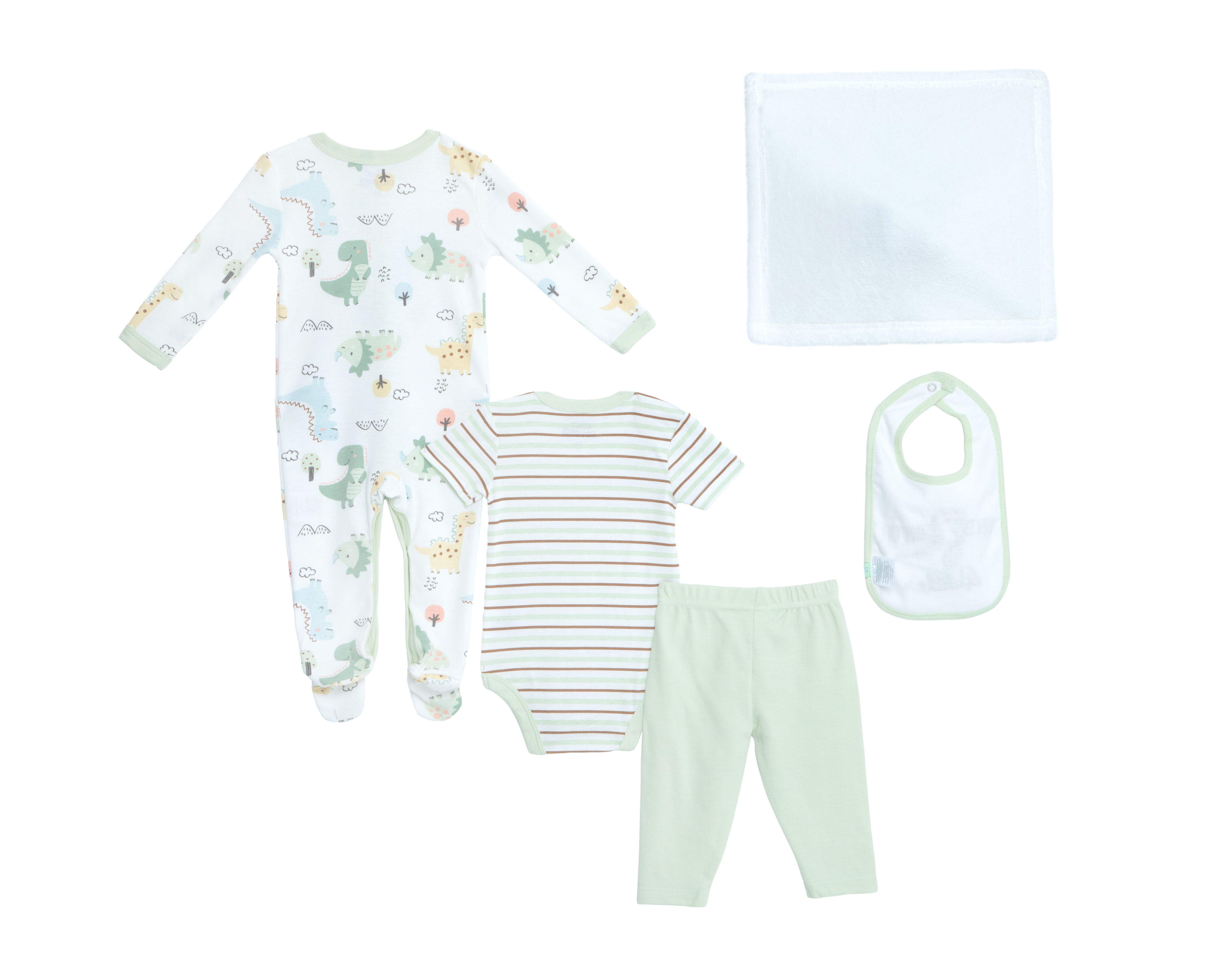 Foto 2 | Foto 2 | Conjunto de Algodón para Bebé Niño Baby Colors 5 Piezas