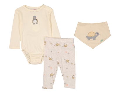 Foto 1 | Foto 1 | Conjunto de Algodón para Bebé Niño Baby Colors 3 Piezas