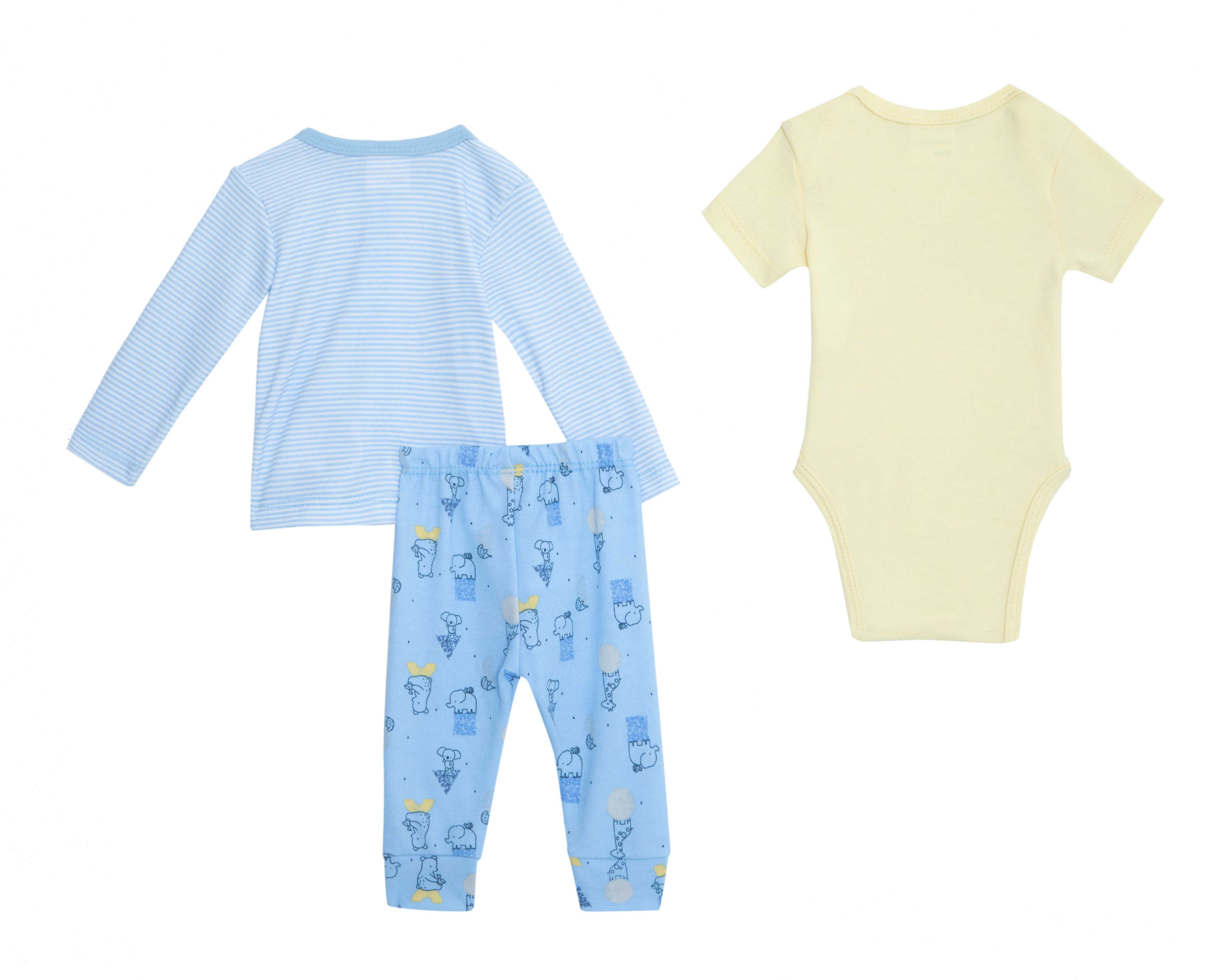 Foto 2 | Foto 2 | Conjunto para Bebé Niño Baby Colors 3 Piezas