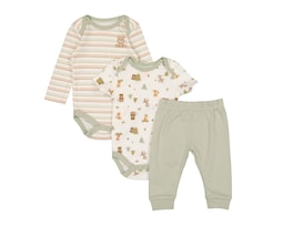 Conjunto de Algodón para Bebé Niño Baby Colors 3 Piezas