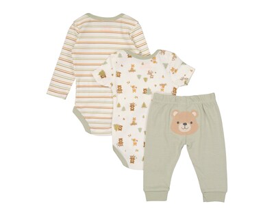 Foto 2 | Foto 2 | Conjunto de Algodón para Bebé Niño Baby Colors 3 Piezas