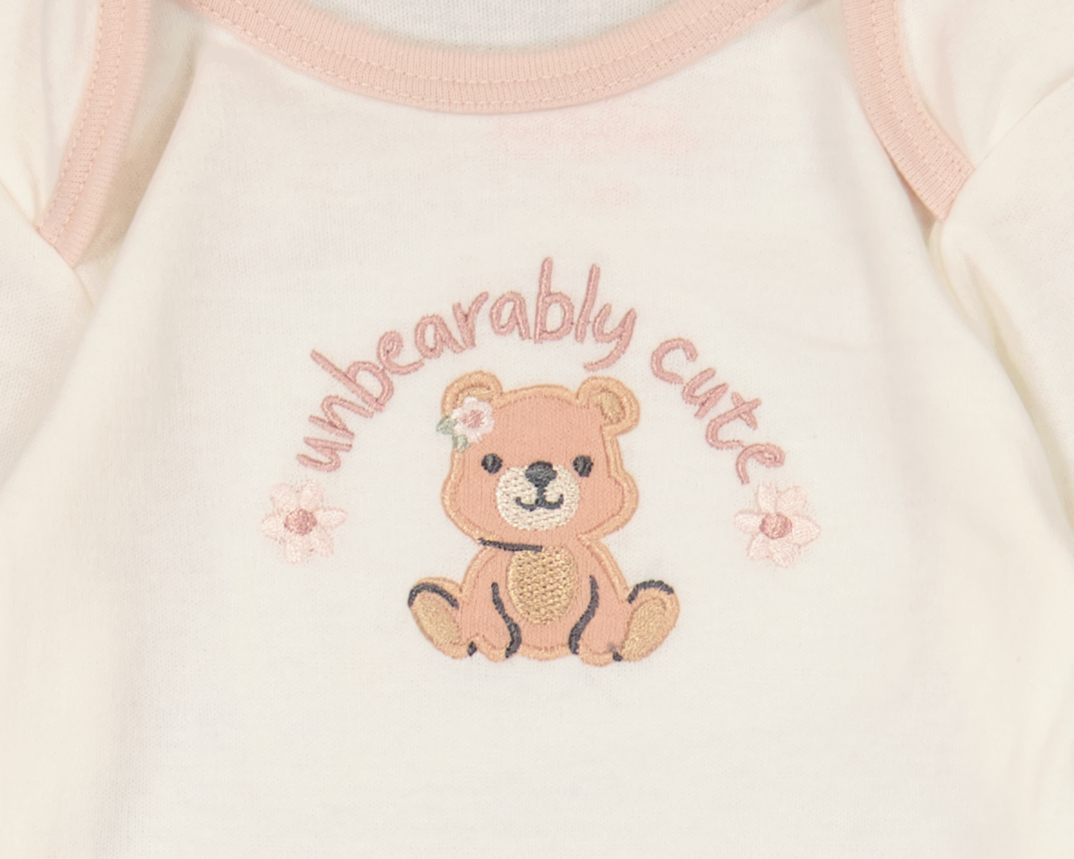 Foto 3 | Foto 3 | Conjunto de Algodón para Bebé Niña Baby Colors 3 Piezas