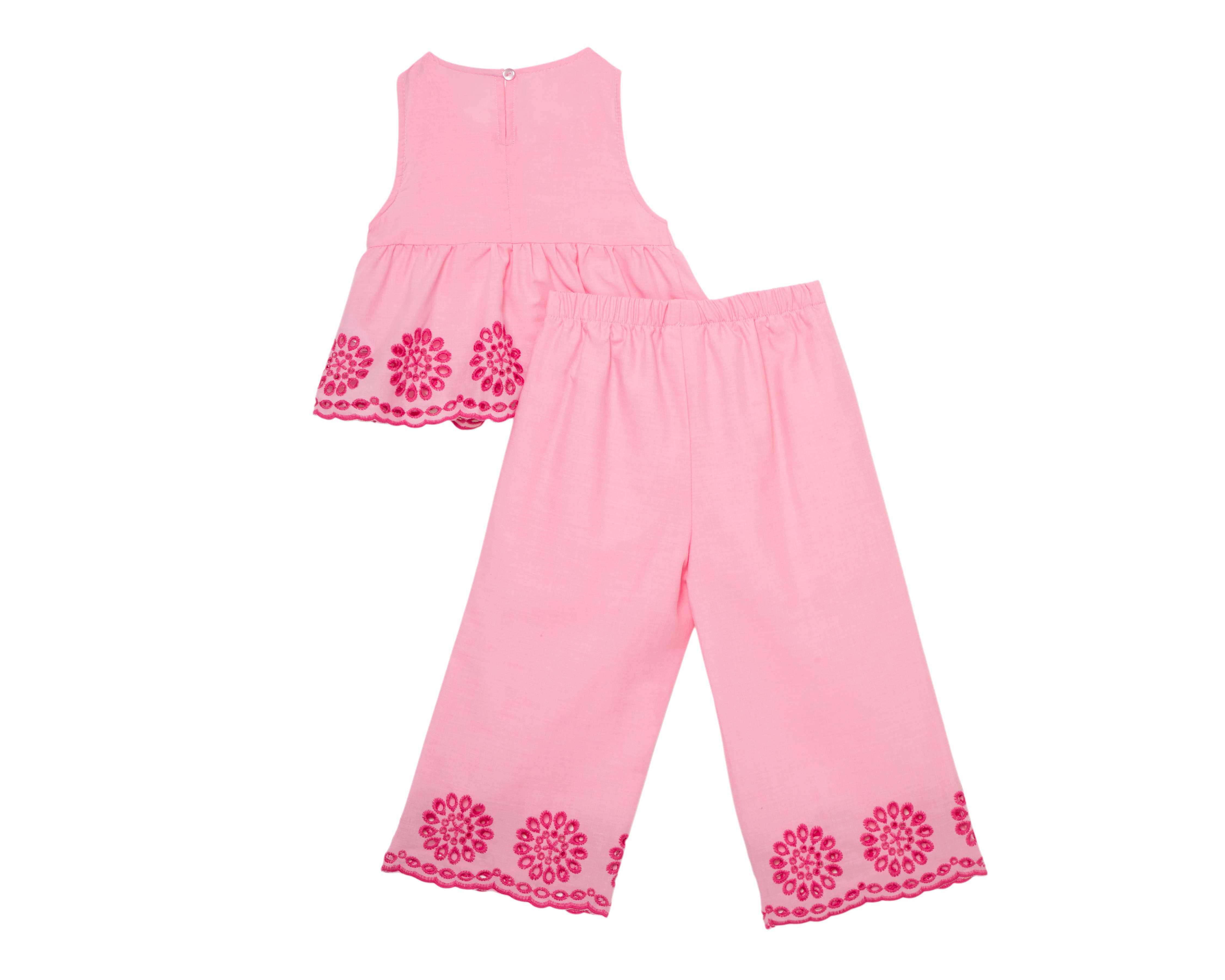 Foto 2 | Foto 2 | Conjunto de Algodón para Bebé Niña Baby Colors 3 Piezas