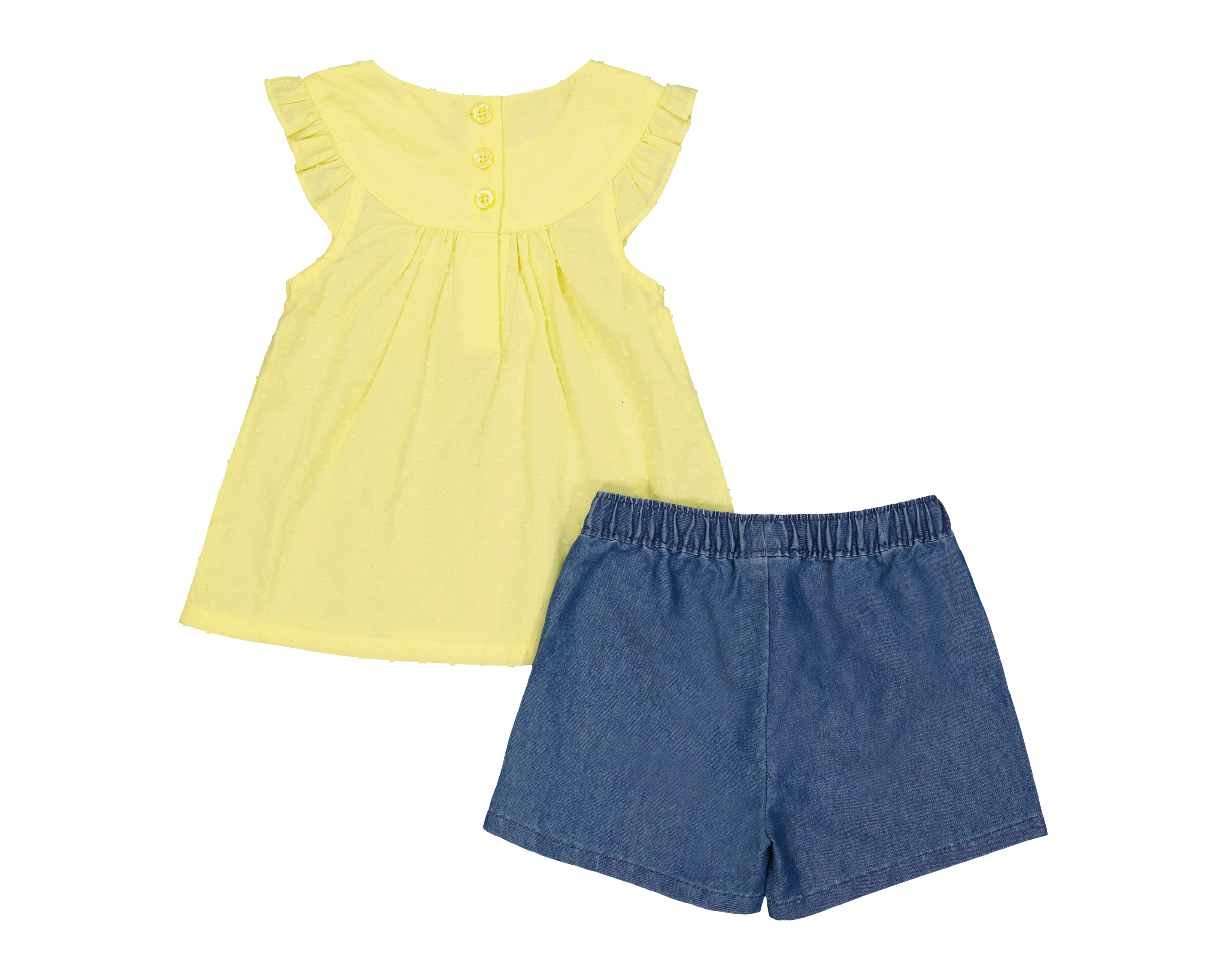 Foto 2 | Foto 2 | Short y Blusa de Algodón para Bebé Niña Baby Colors