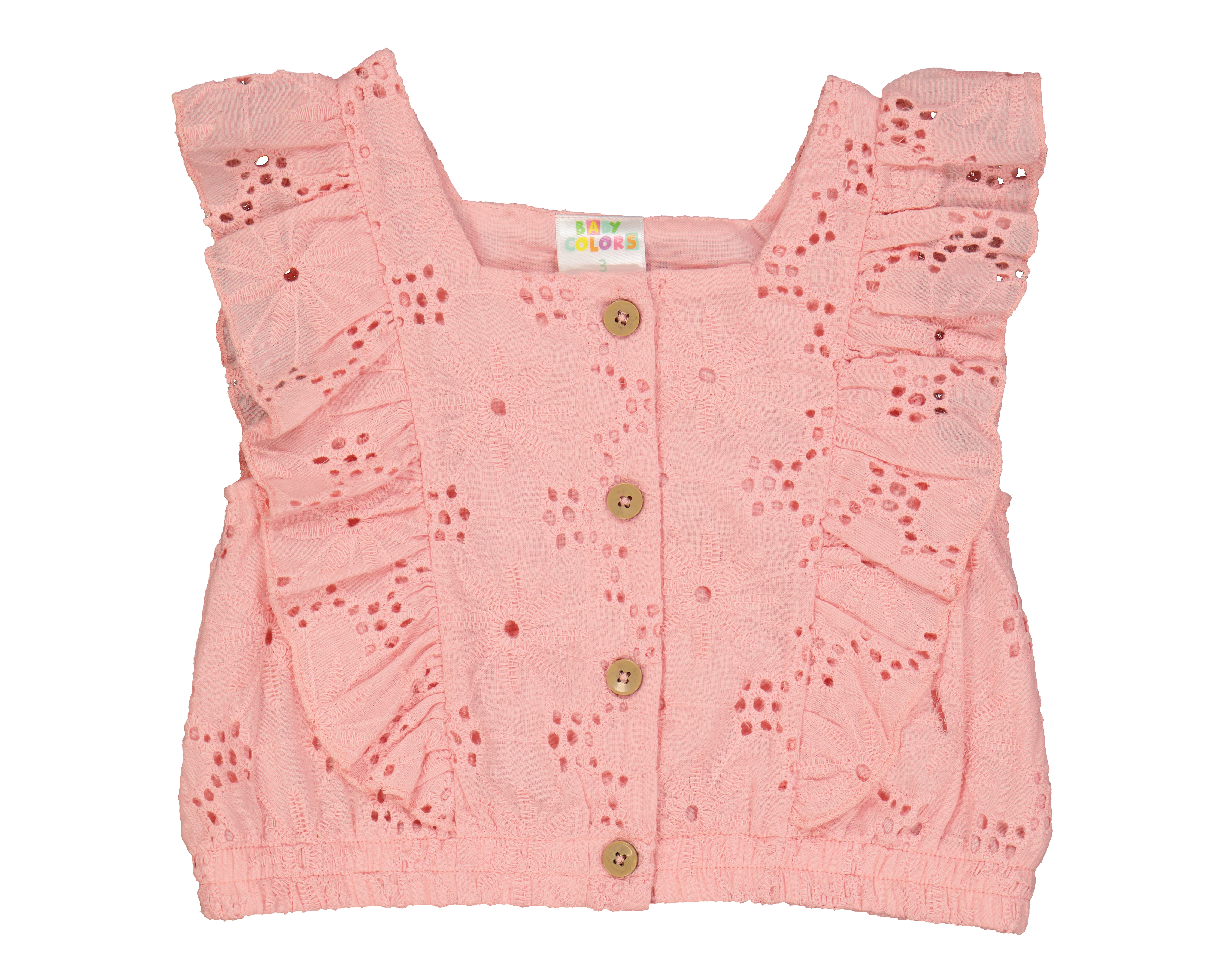 Foto 4 pulgar | Foto 3 | Conjunto de Algodón para Bebé Niña Baby Colors 3 Piezas