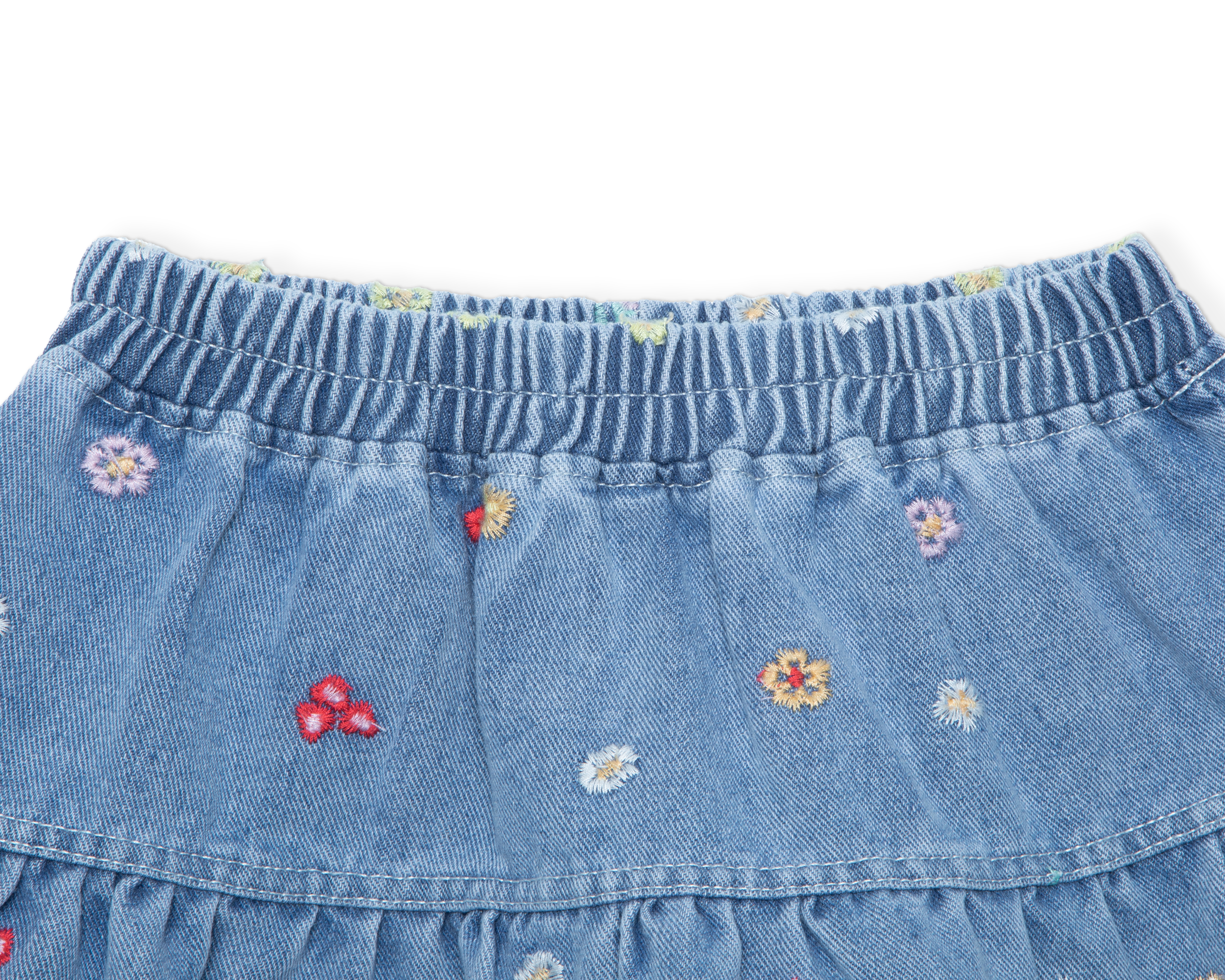 Foto 4 pulgar | Foto 3 | Falda para Bebé Niña Baby Colors con Borados