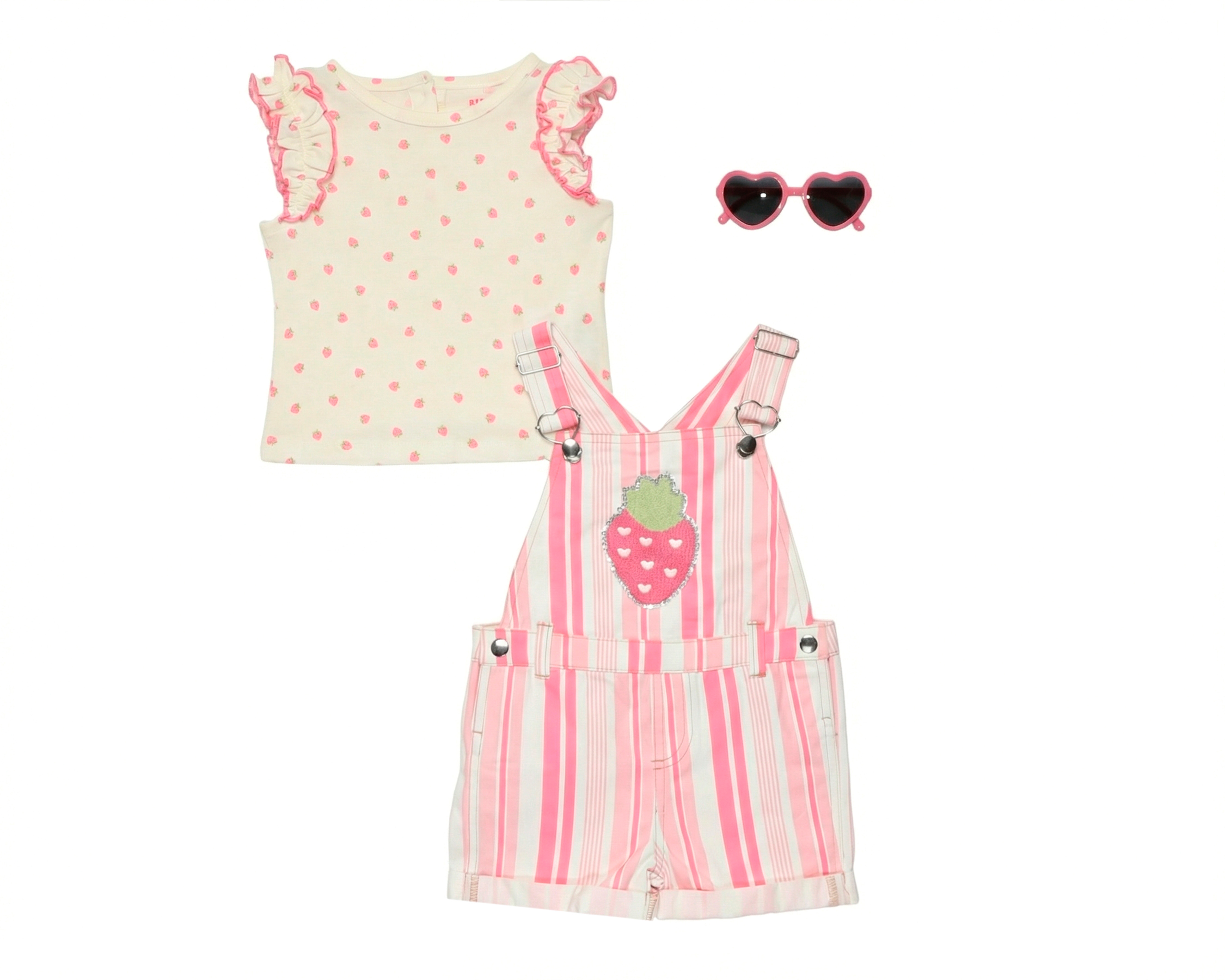 Foto 1 | Foto 1 | Conjunto para Bebé Niña Baby Colors 3 Piezas