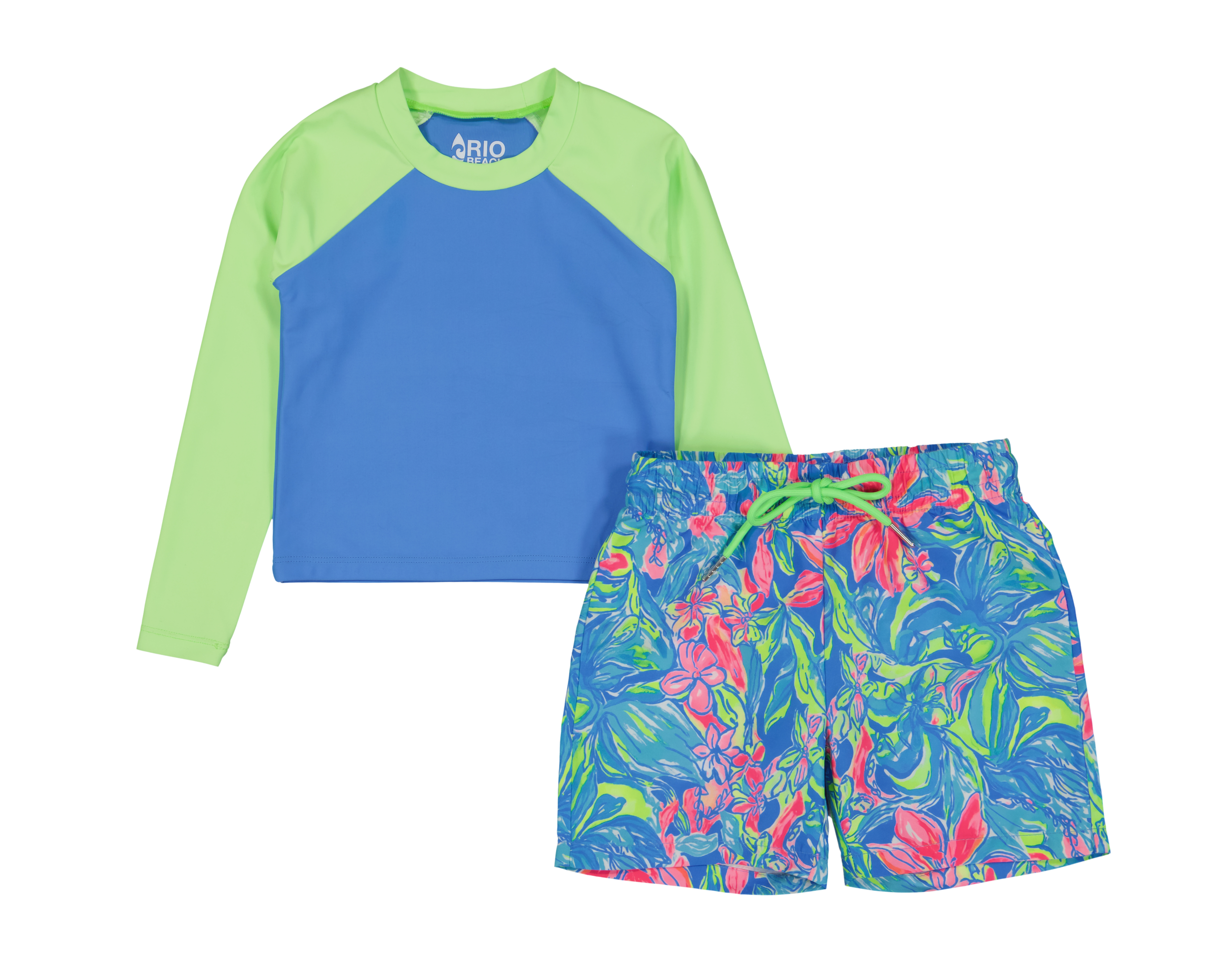 Foto 2 pulgar | Foto 1 | Traje de Baño Rio Beach Estampado para Niño 2 Piezas