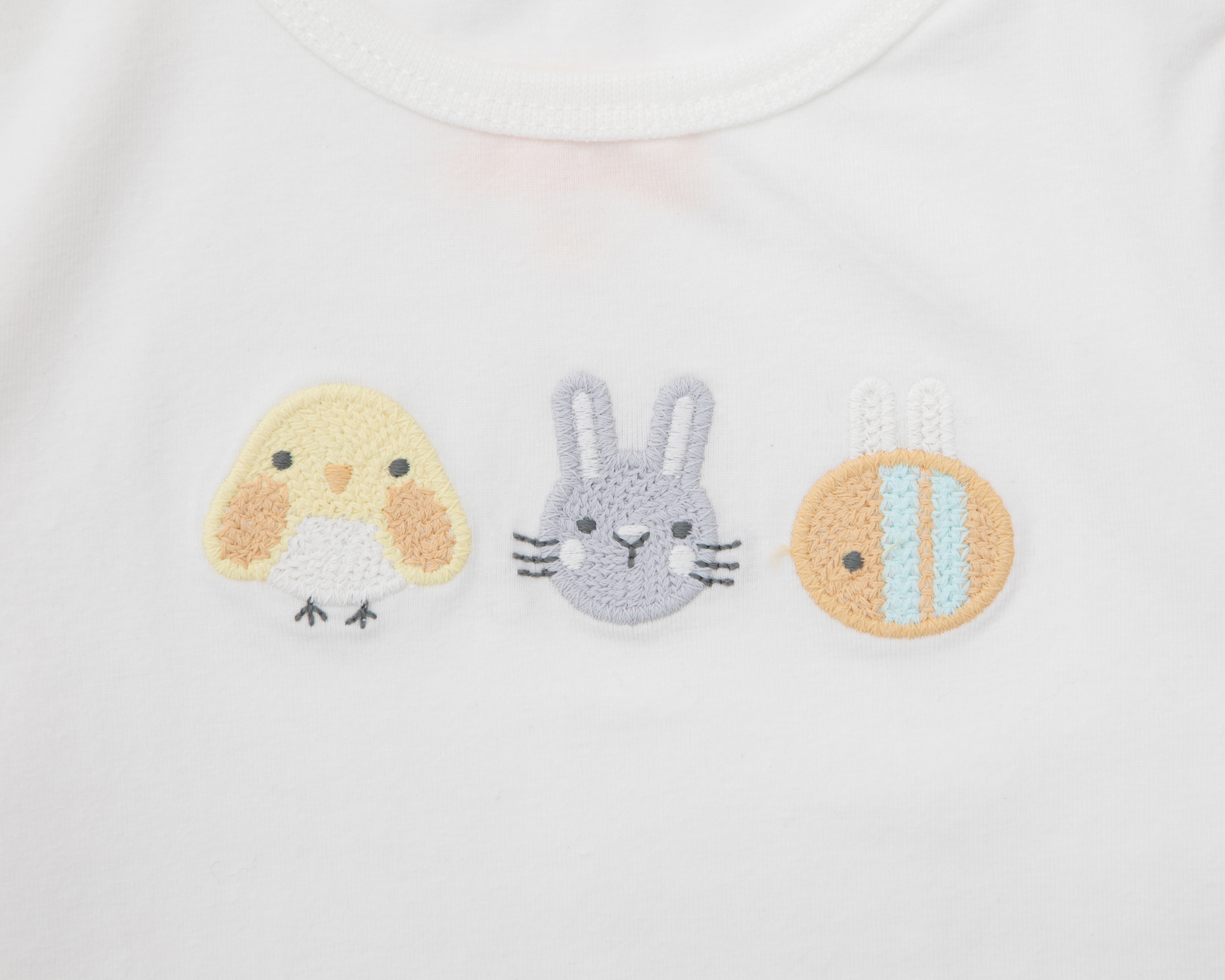 Foto 4 pulgar | Foto 3 | Pijama para Bebé Baby Colors de Algodón Blanca