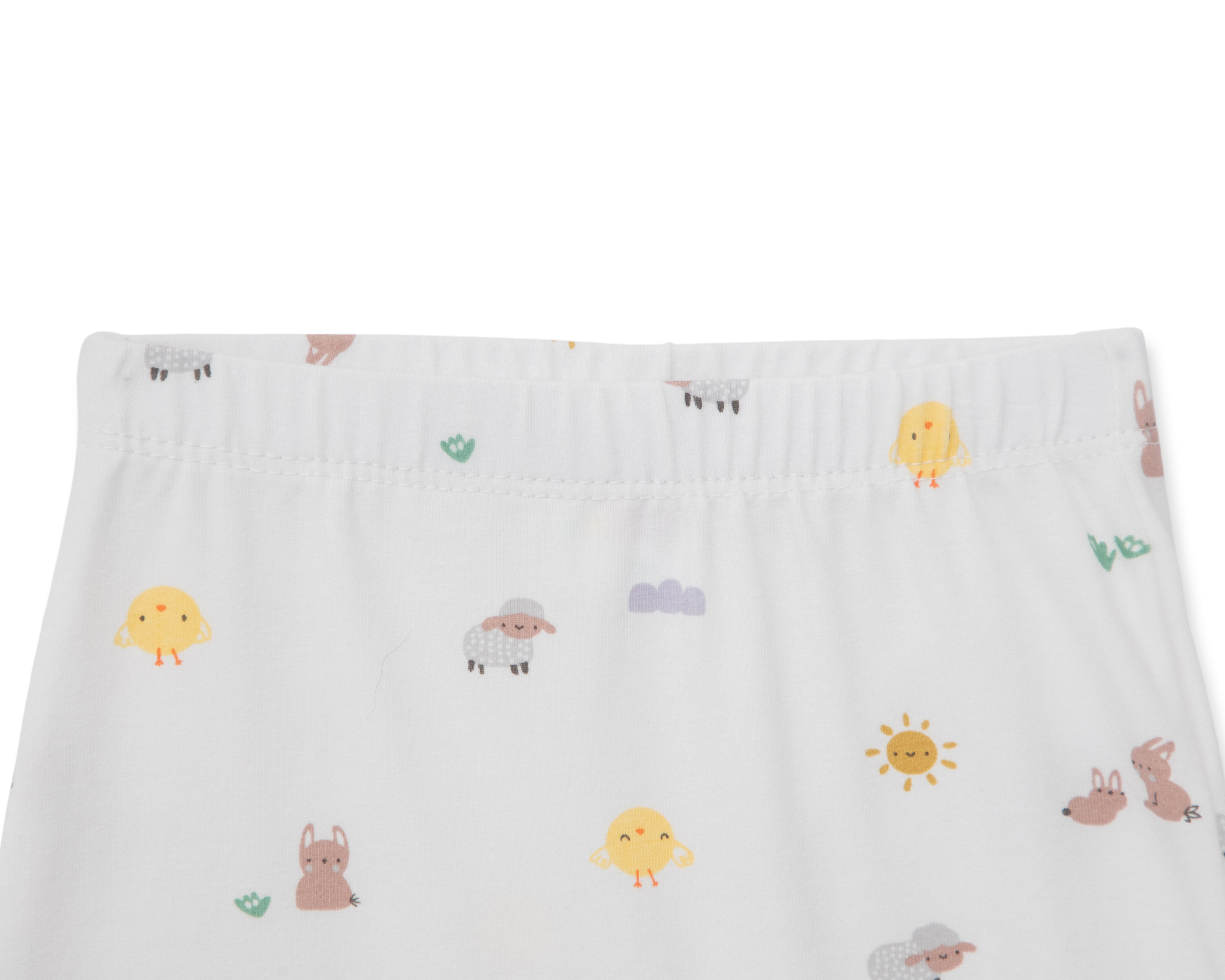 Foto 5 pulgar | Foto 4 | Pijama para Bebé Baby Colors de Algodón Blanca