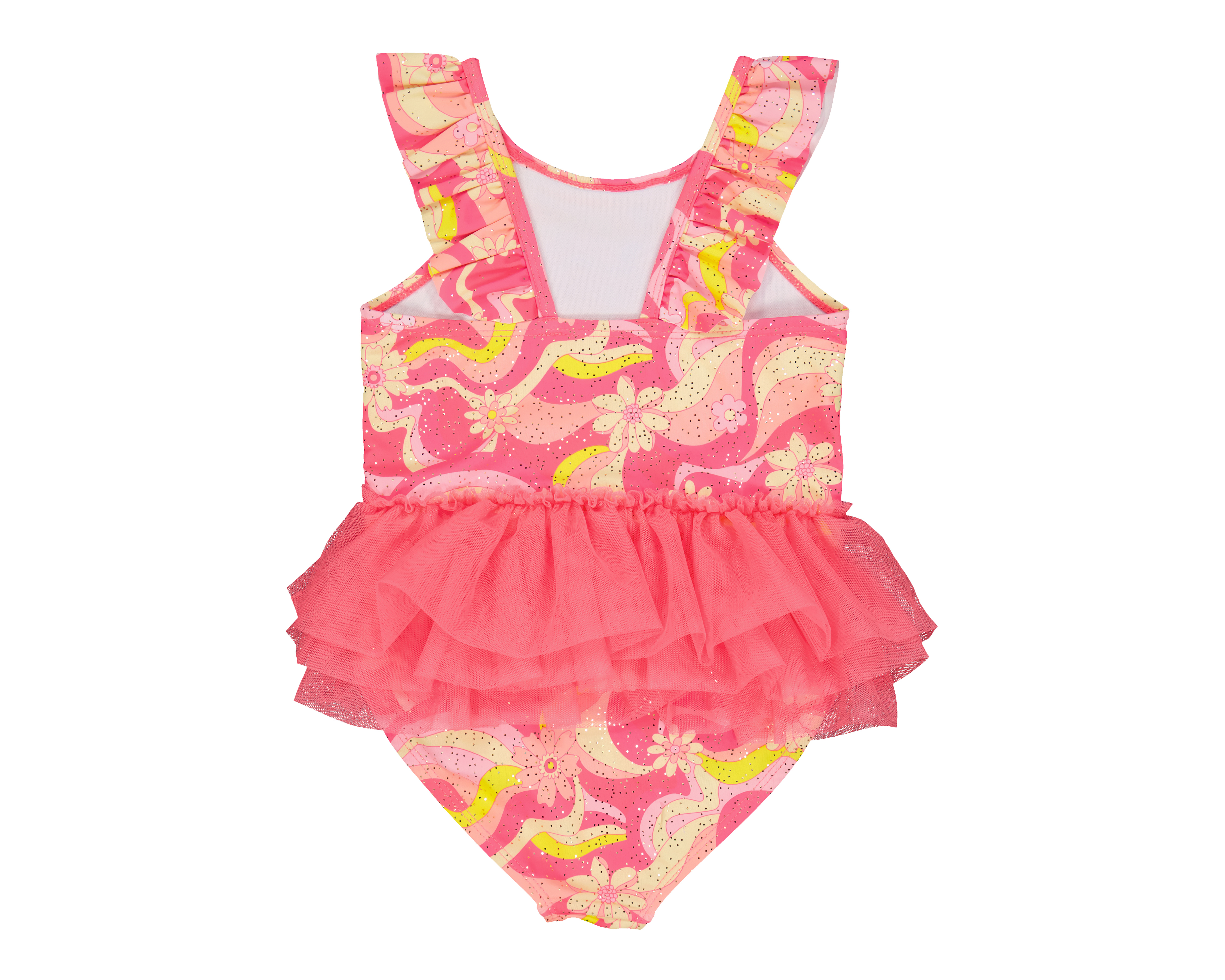 Foto 3 pulgar | Foto 2 | Traje de Baño para Bebé Niña Rio Beach con Olanes