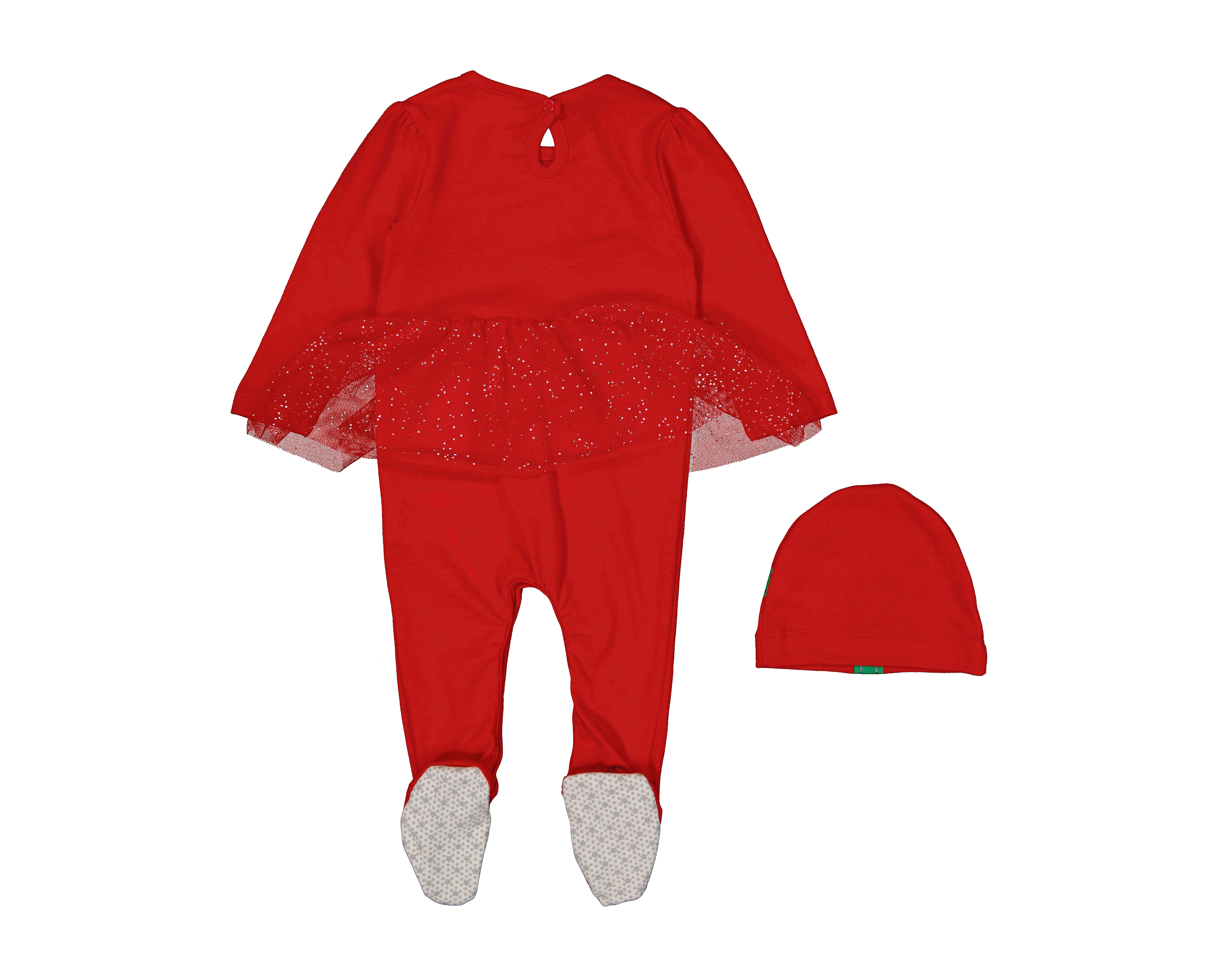 Foto 3 pulgar | Foto 2 | Mameluco y Gorro Baby Optima para Bebé Niña