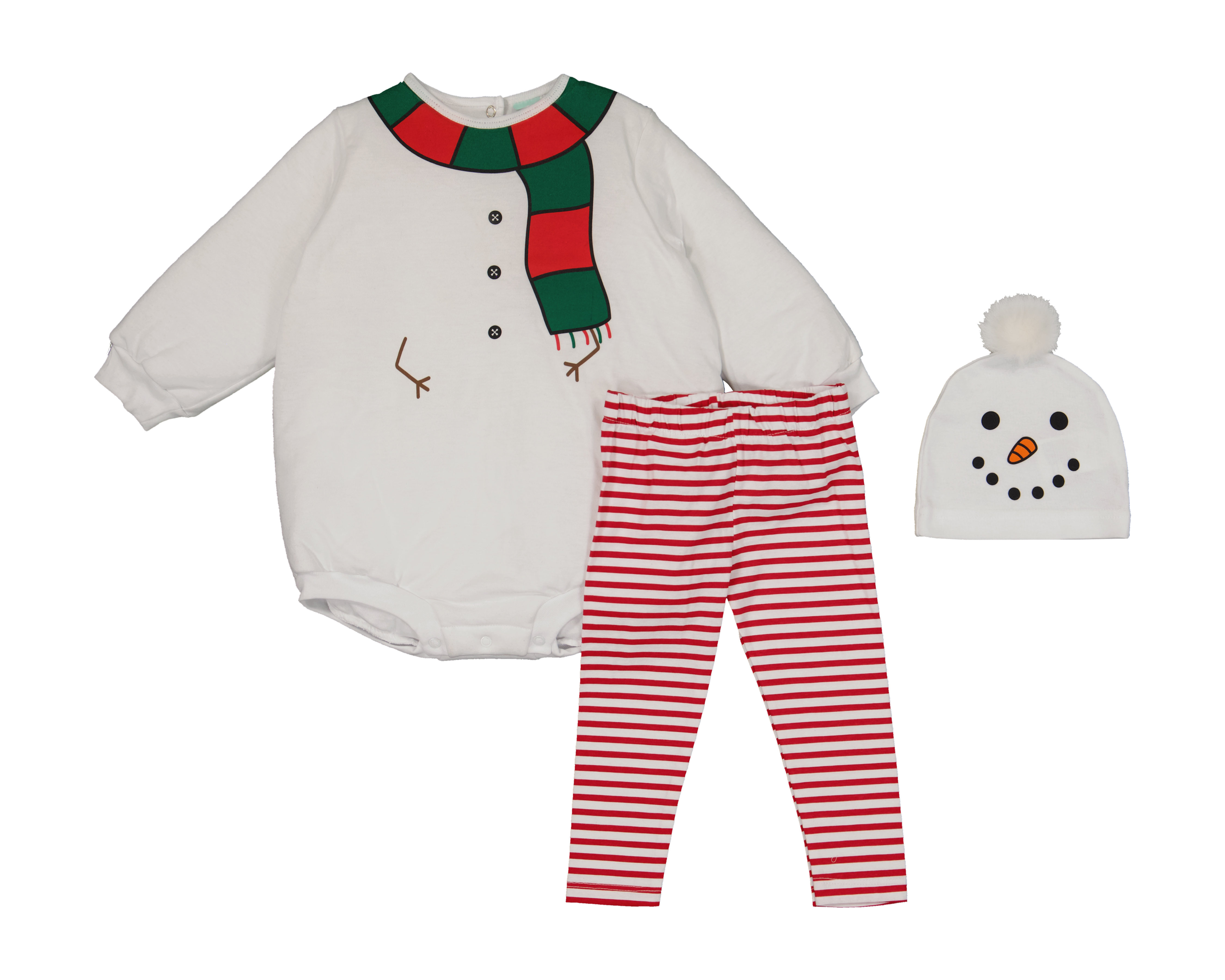 Disfraz de Muñeco de Nieve Baby Optima para Bebé Niña