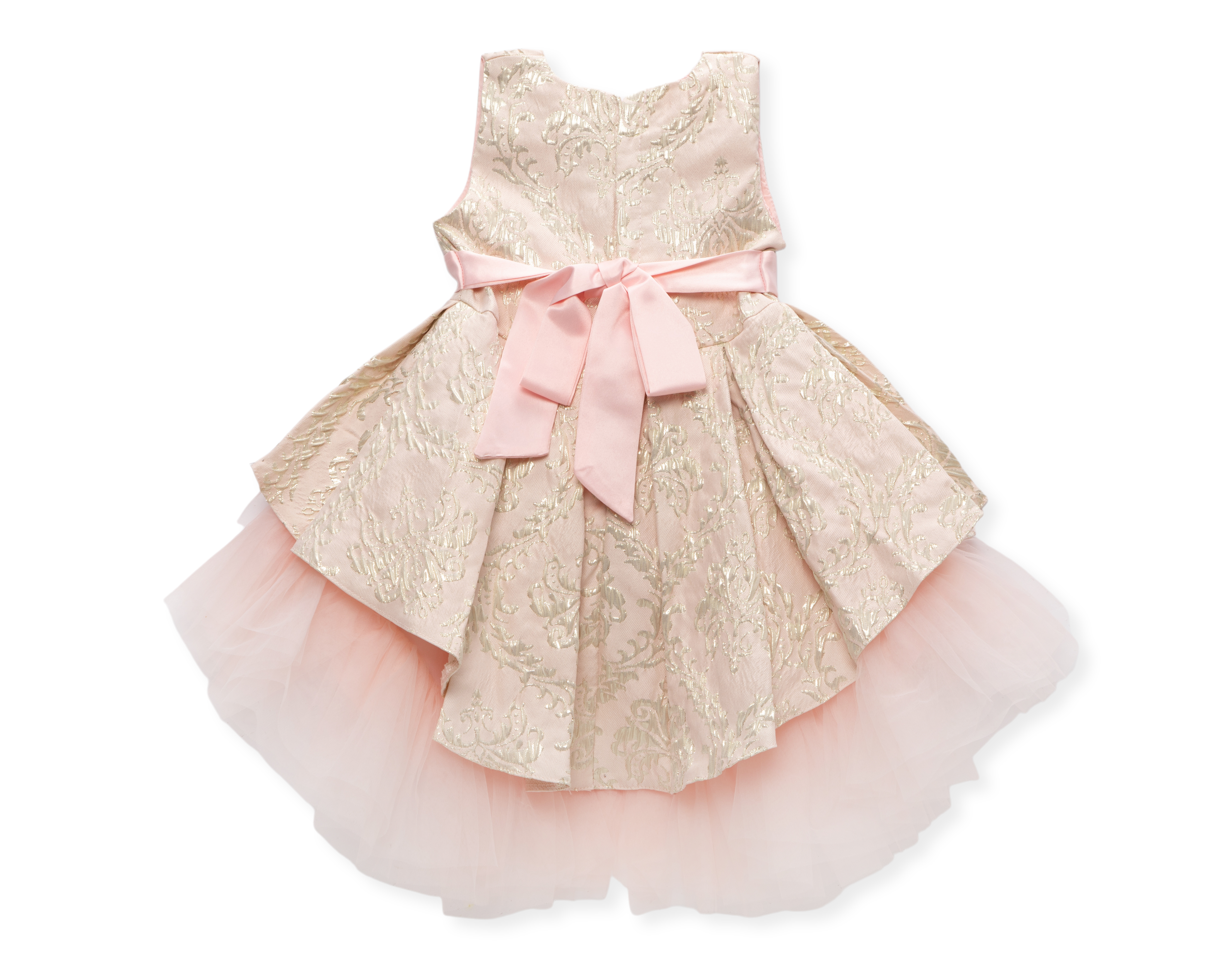 Foto 3 pulgar | Foto 2 | Vestido para Bebé Niña Baby Colors con Tul