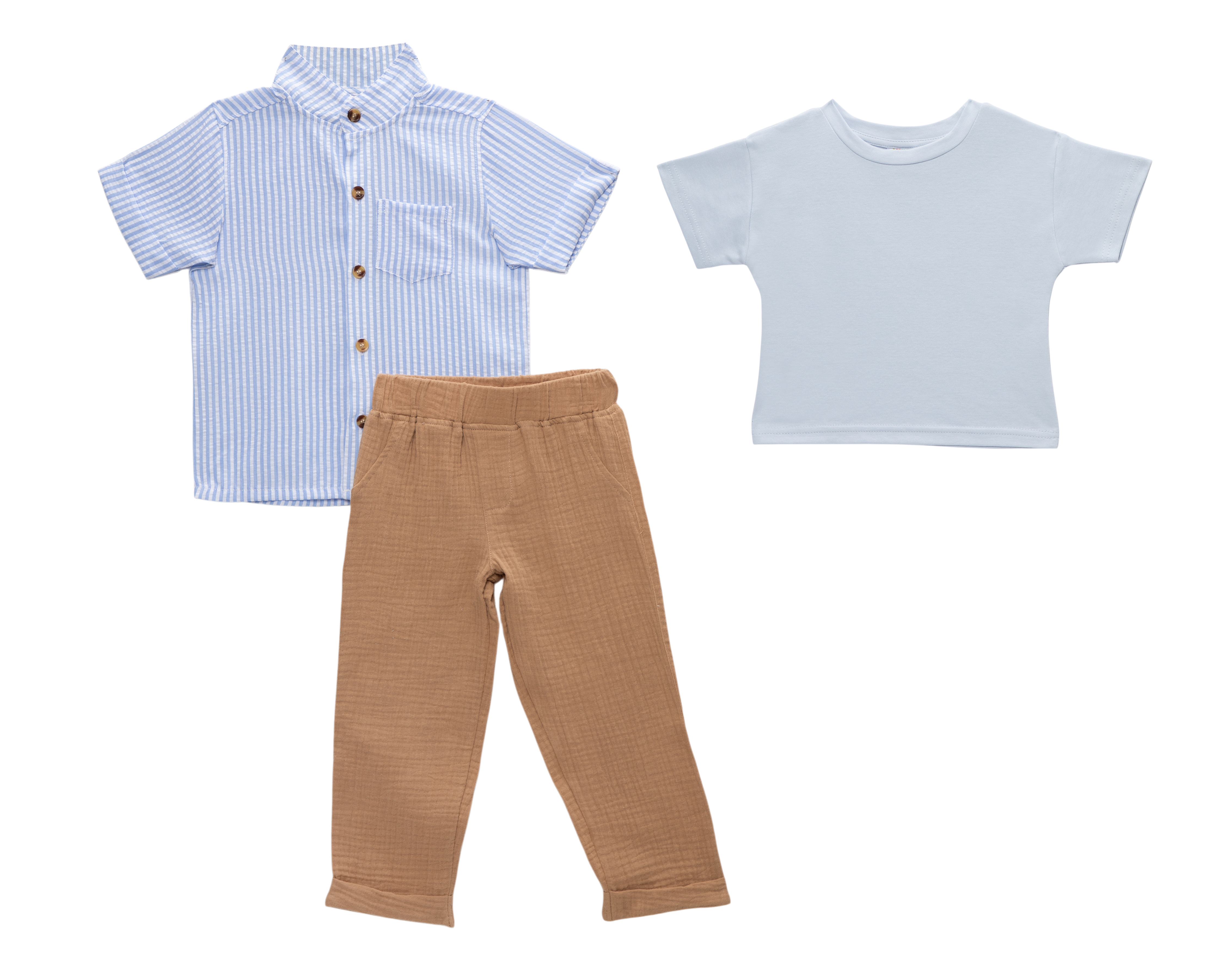 Conjunto para Bebé Niño Baby Colors 3 Piezas