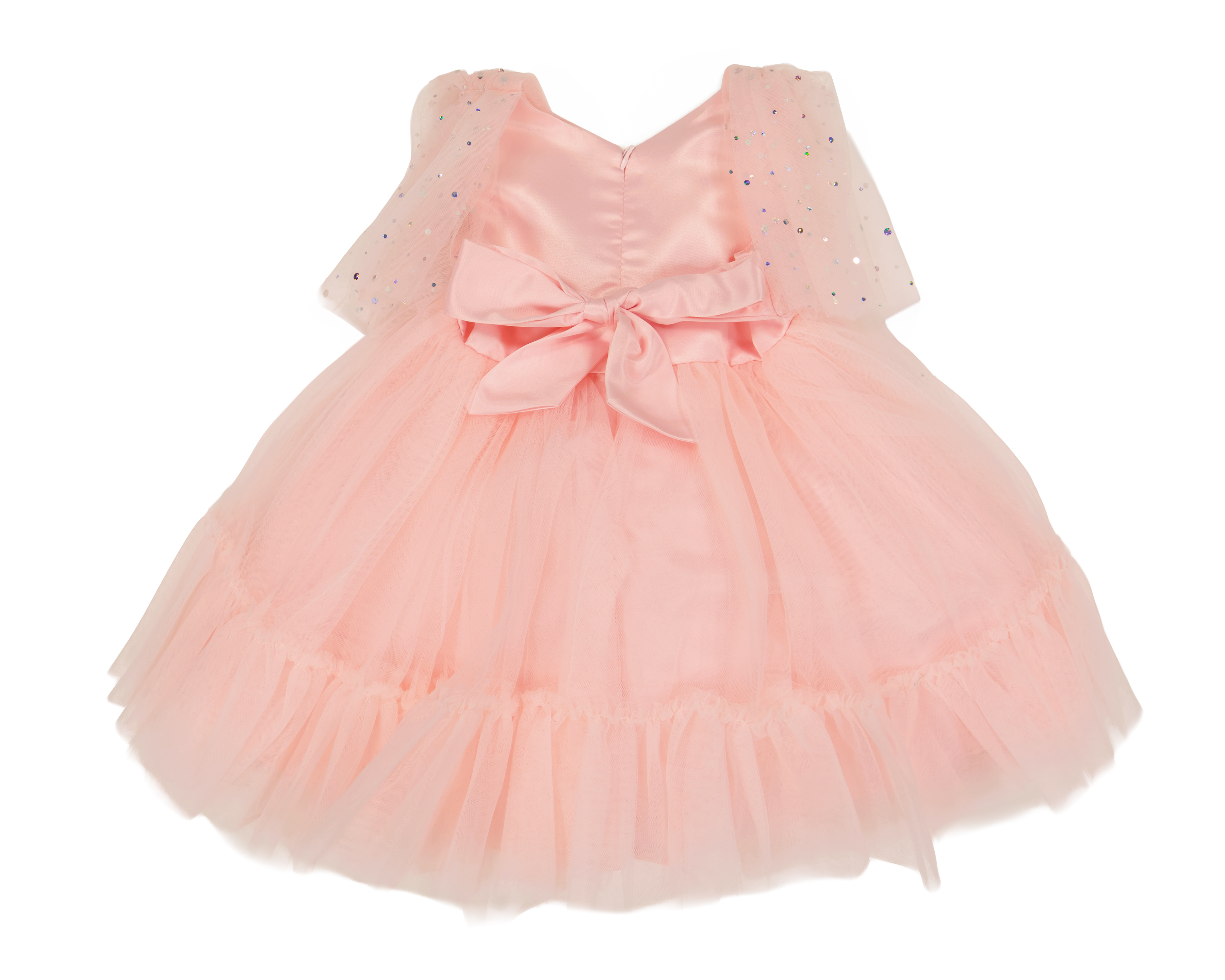 Foto 2 | Foto 2 | Vestido para Bebé Niña Baby Colors con Foil Rosa